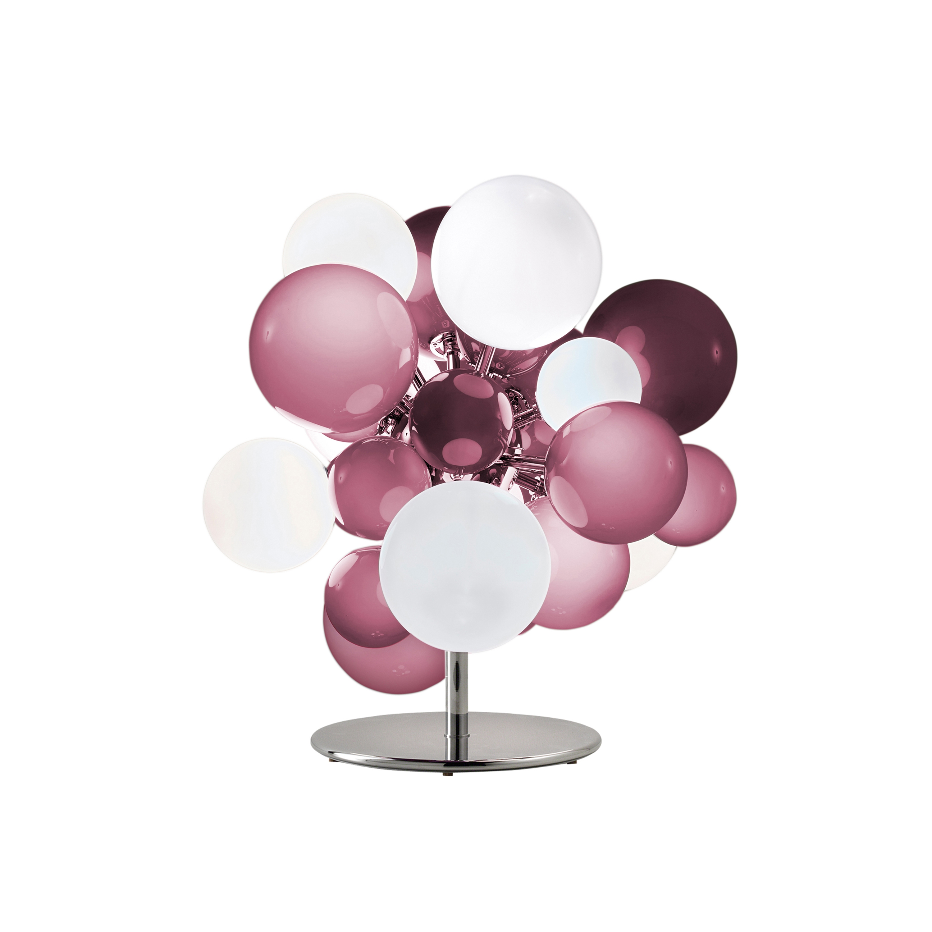 Digit Chandelier | Floor | soft hazy purple
