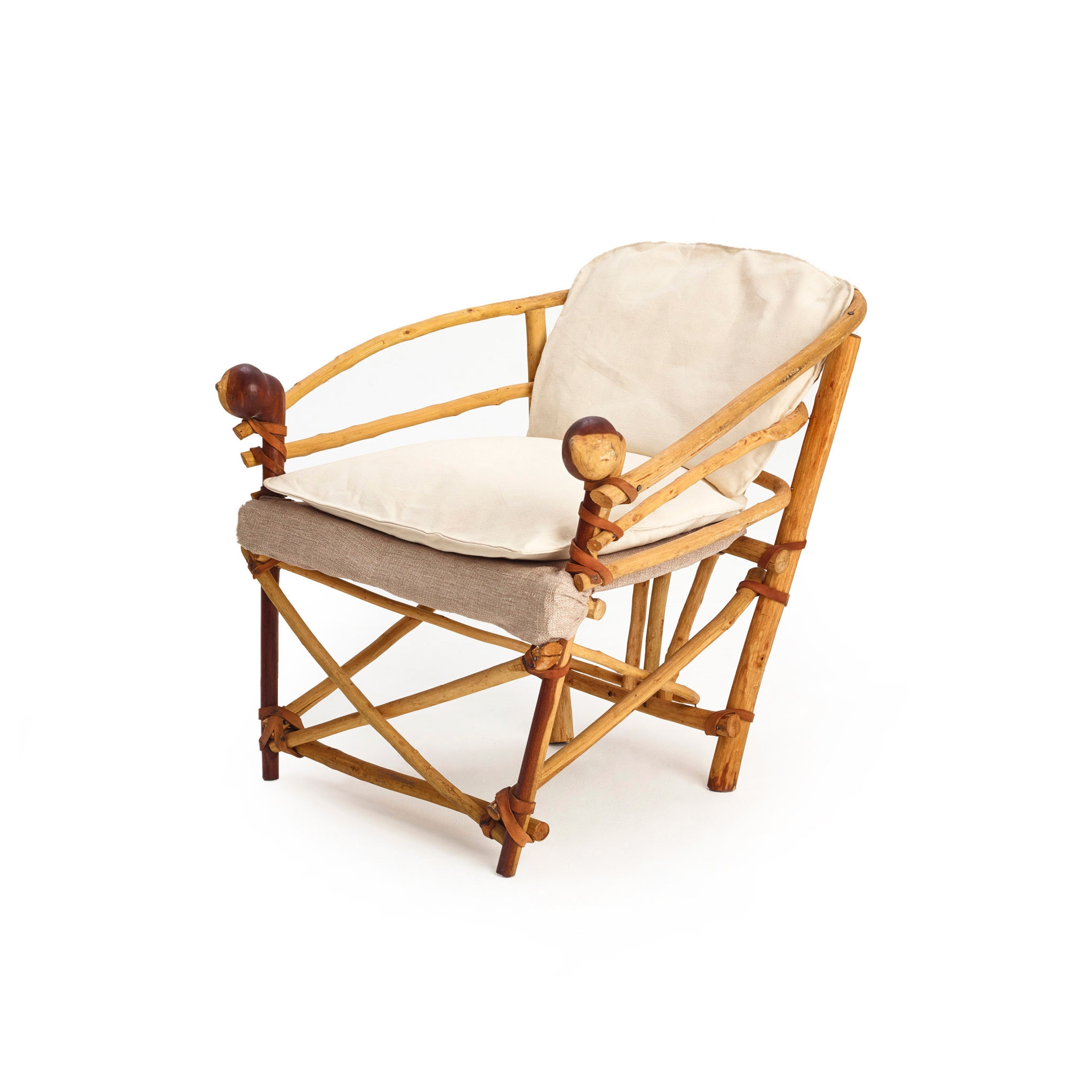 Vertoon produk Mziwa | Maasai Lounge Chair van vervaardiger Babled