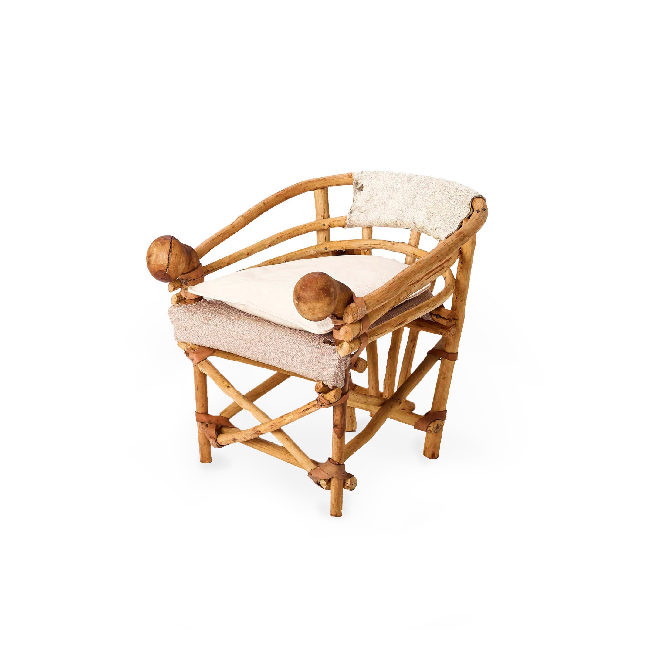 Vertoon produk Mziwa | Maasai Lounge Chair van vervaardiger Babled