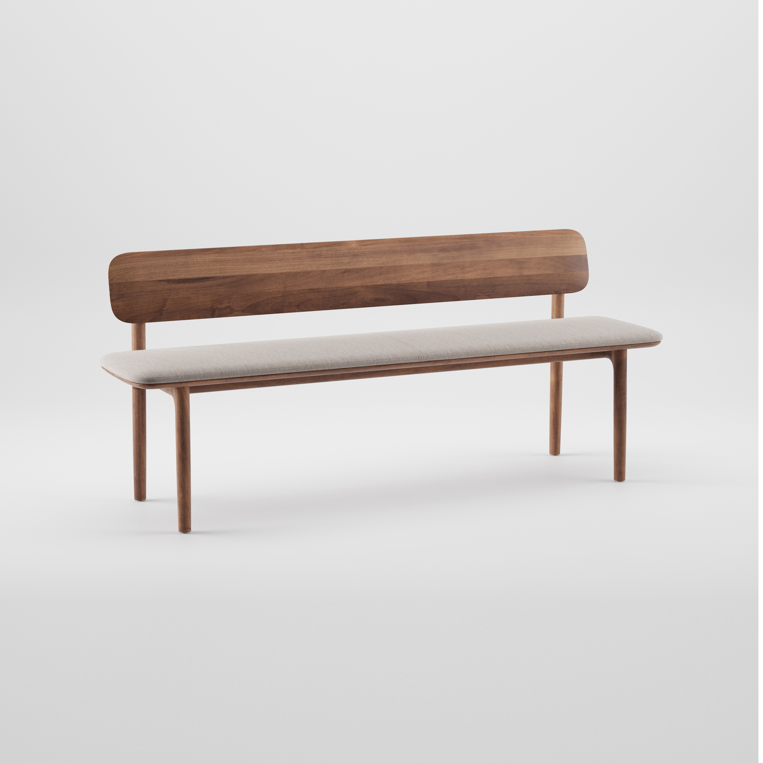 Neva Bench With Backrest