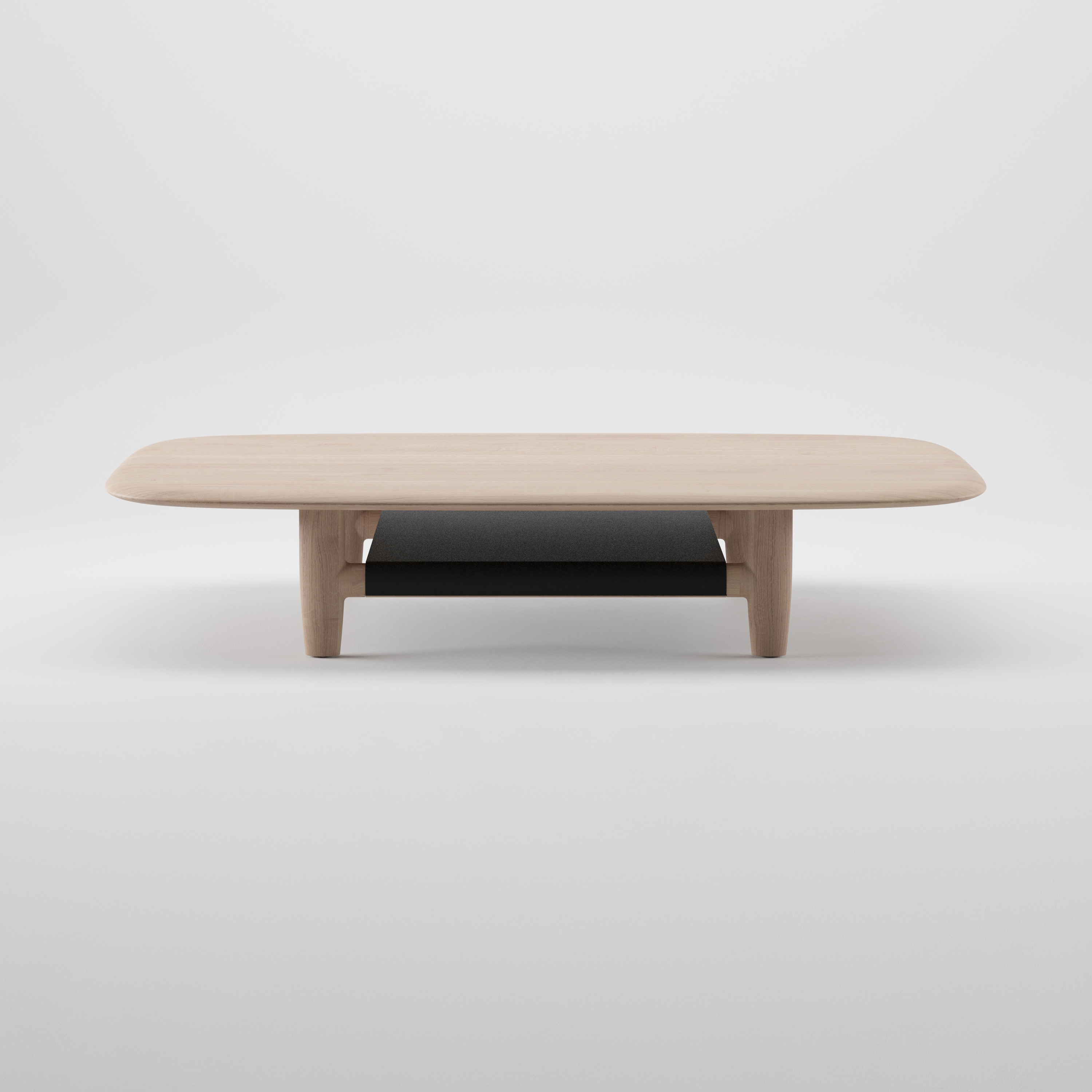 Nilu Leather Coffee Table
