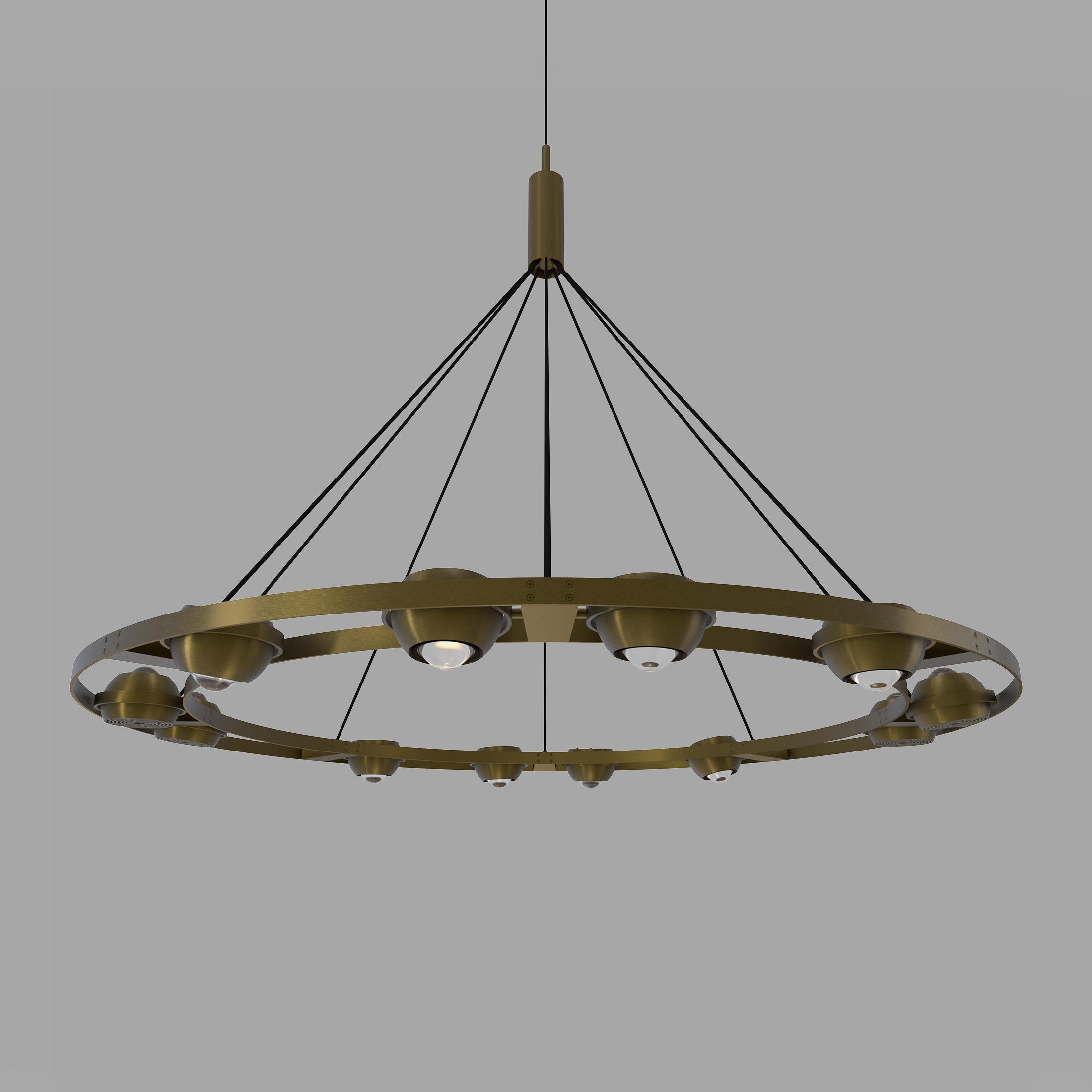 Afficher le produit Ring chandelier | Gon P680029 du fabricant stglicht