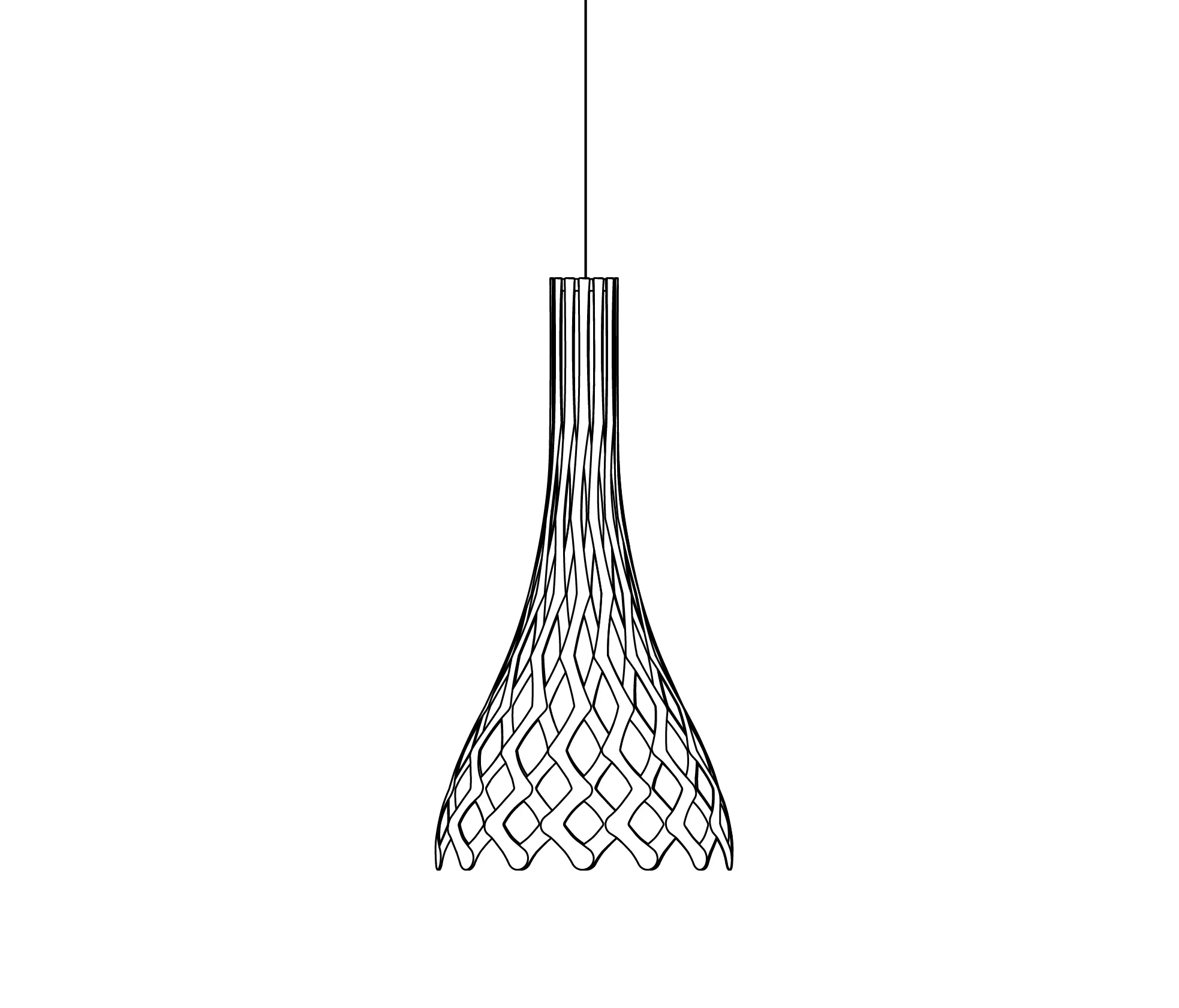 David Trubridge Studio - Nikau Half