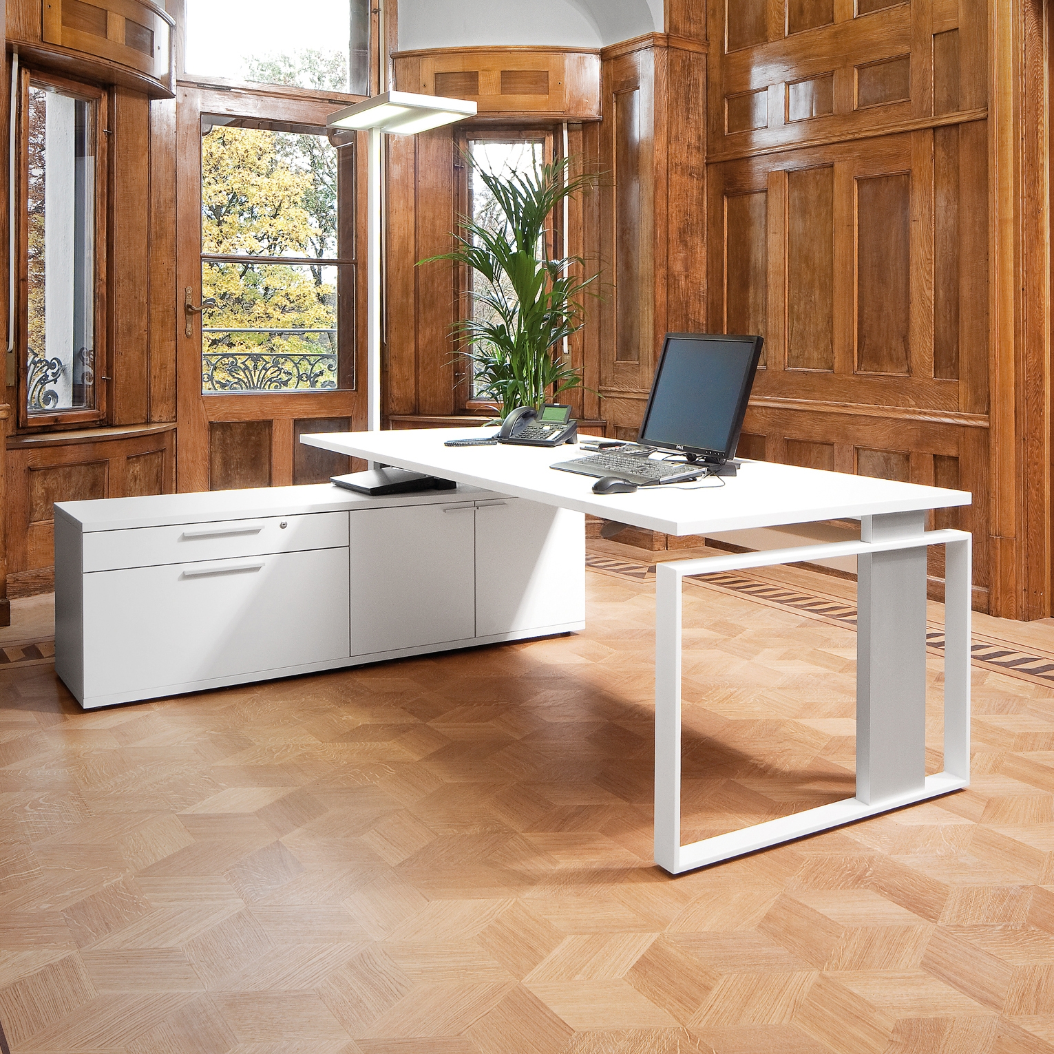 Display product iMOVE-F Work station from manufacturer LEUWICO