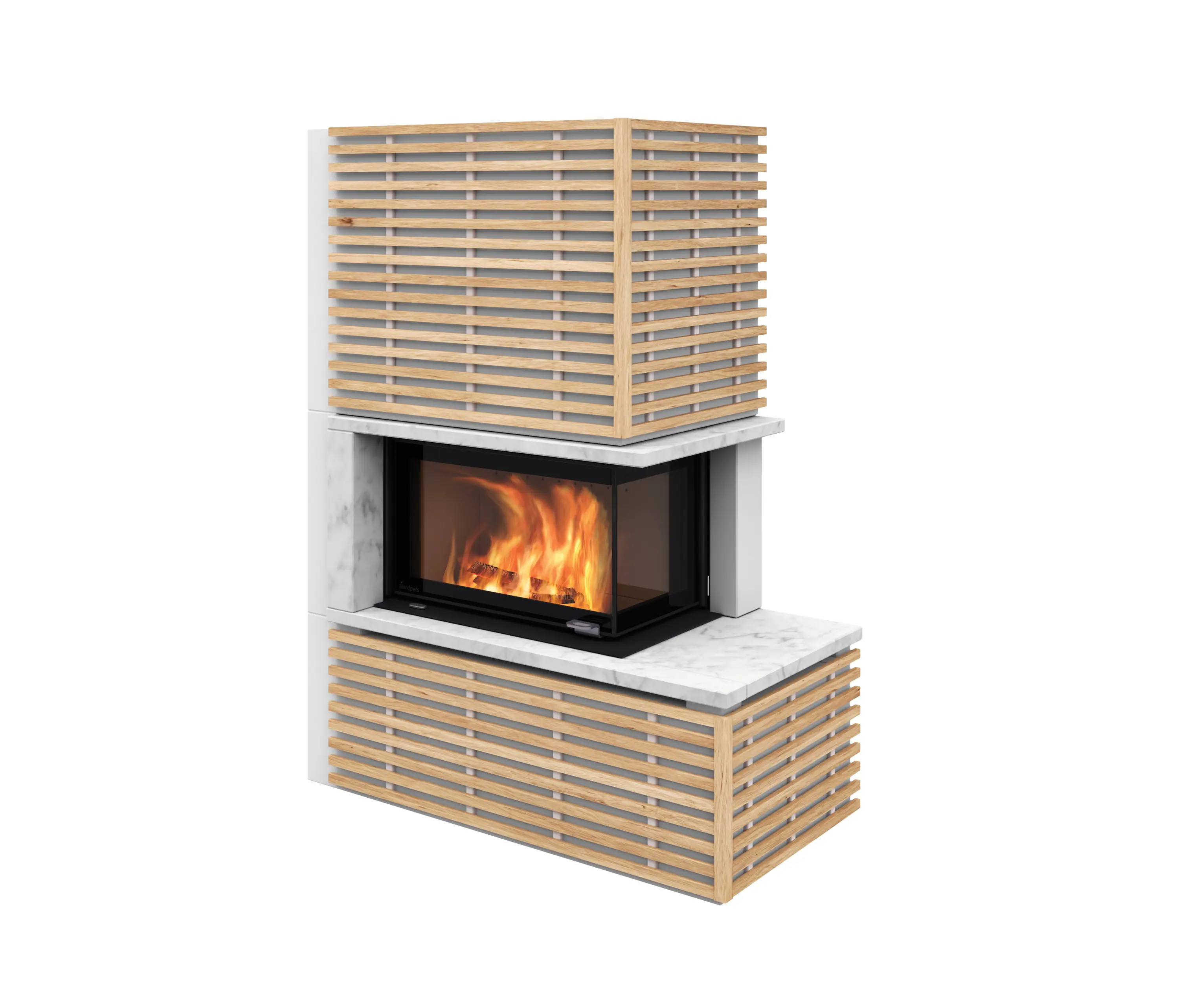 Nordpeis - Fargo with oak panels