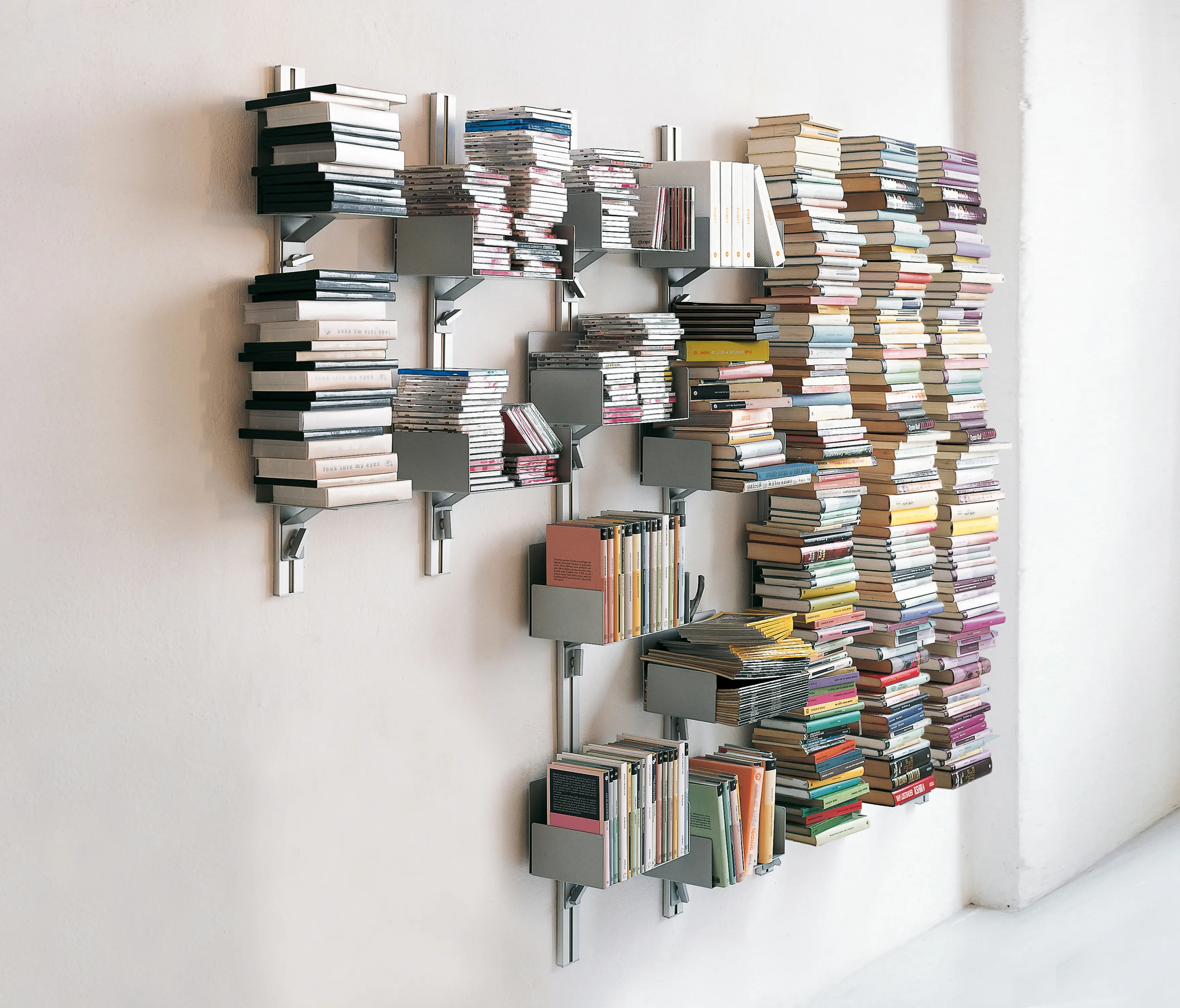 Aico Design - Totem | At-Wall Book Storage