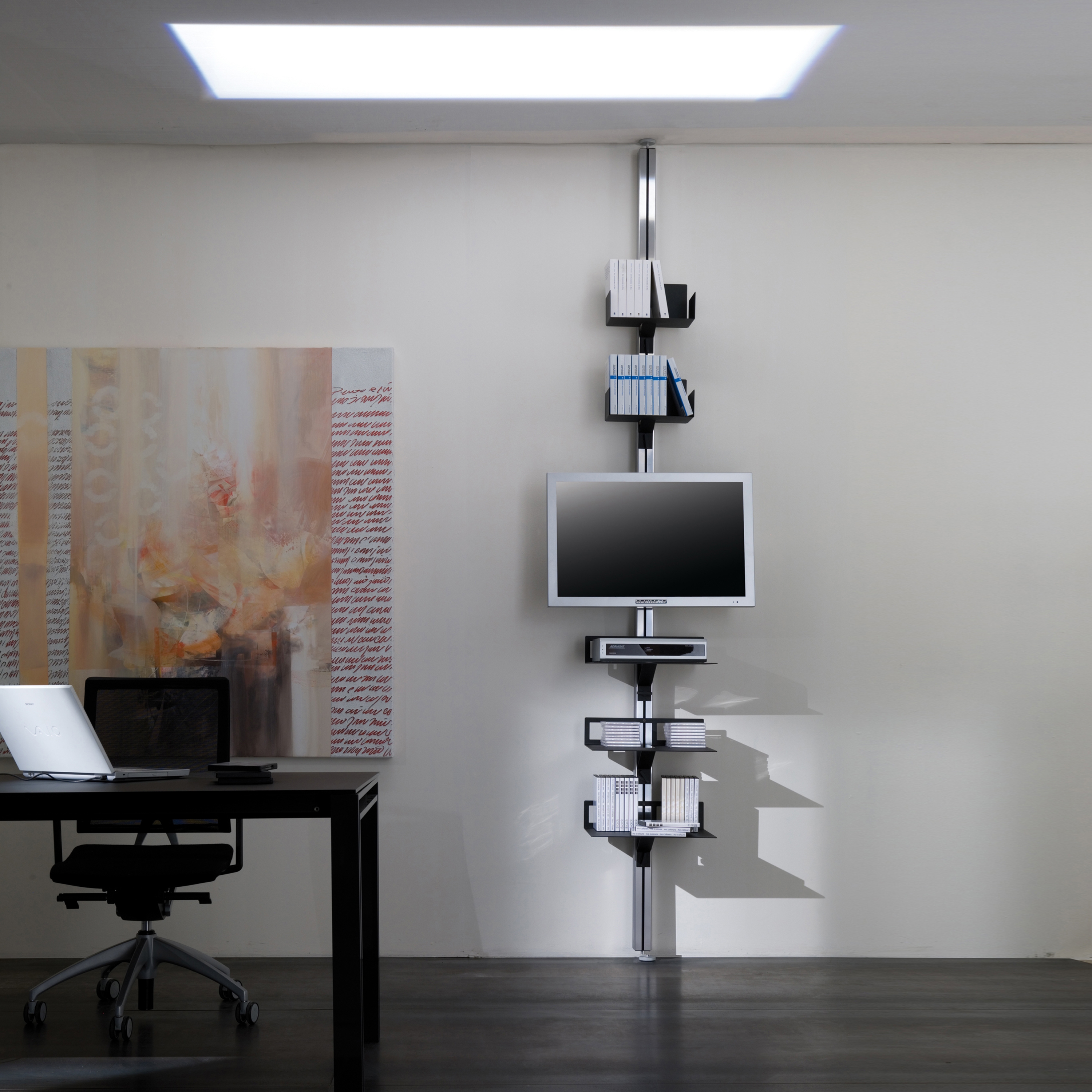 Display product Totem | TV, DVD, Decoder Holder from manufacturer Aico Design