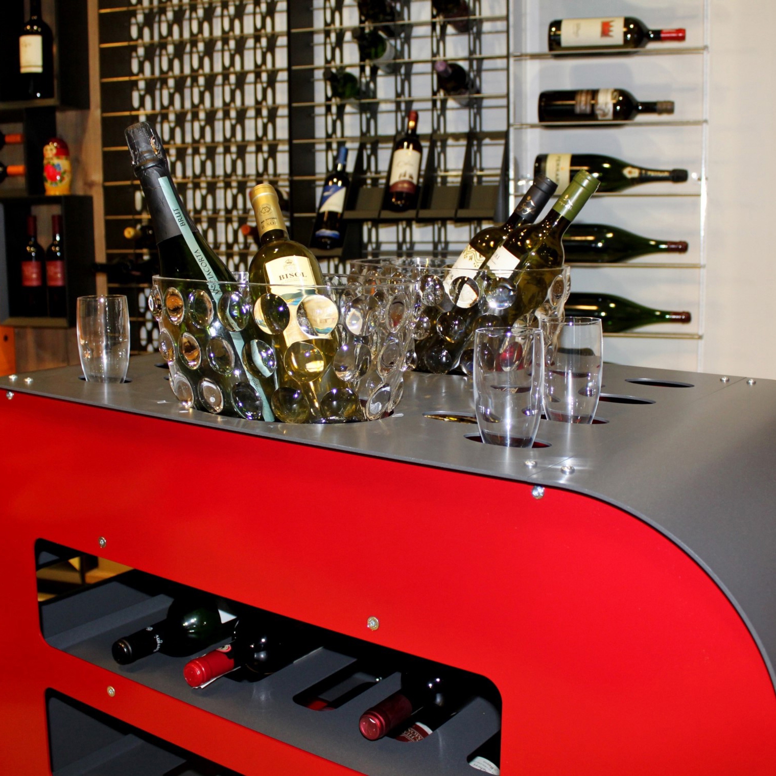 Custom Wine trolleys