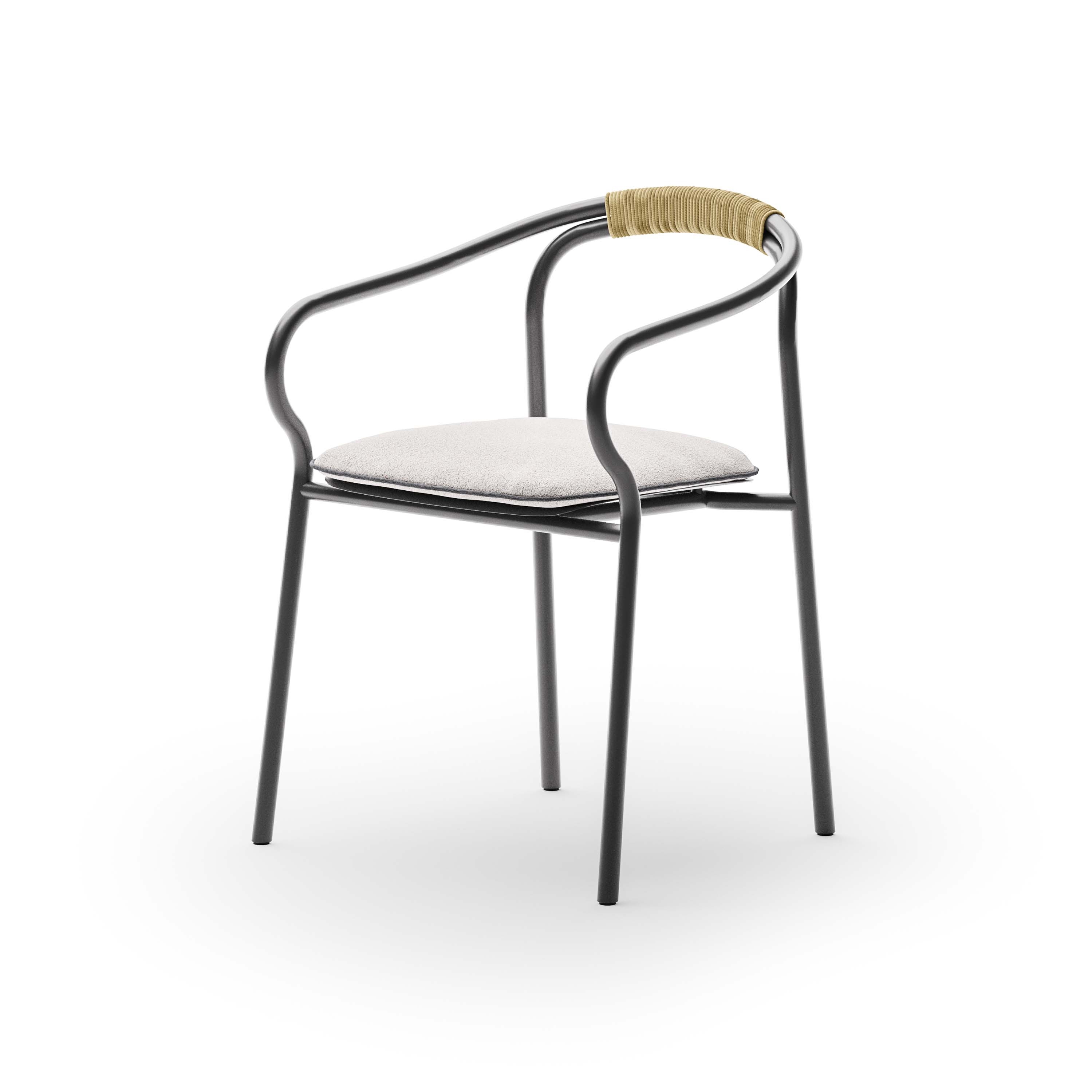 Mostrar el producto Chair with seat cushion del fabricante Unopiù