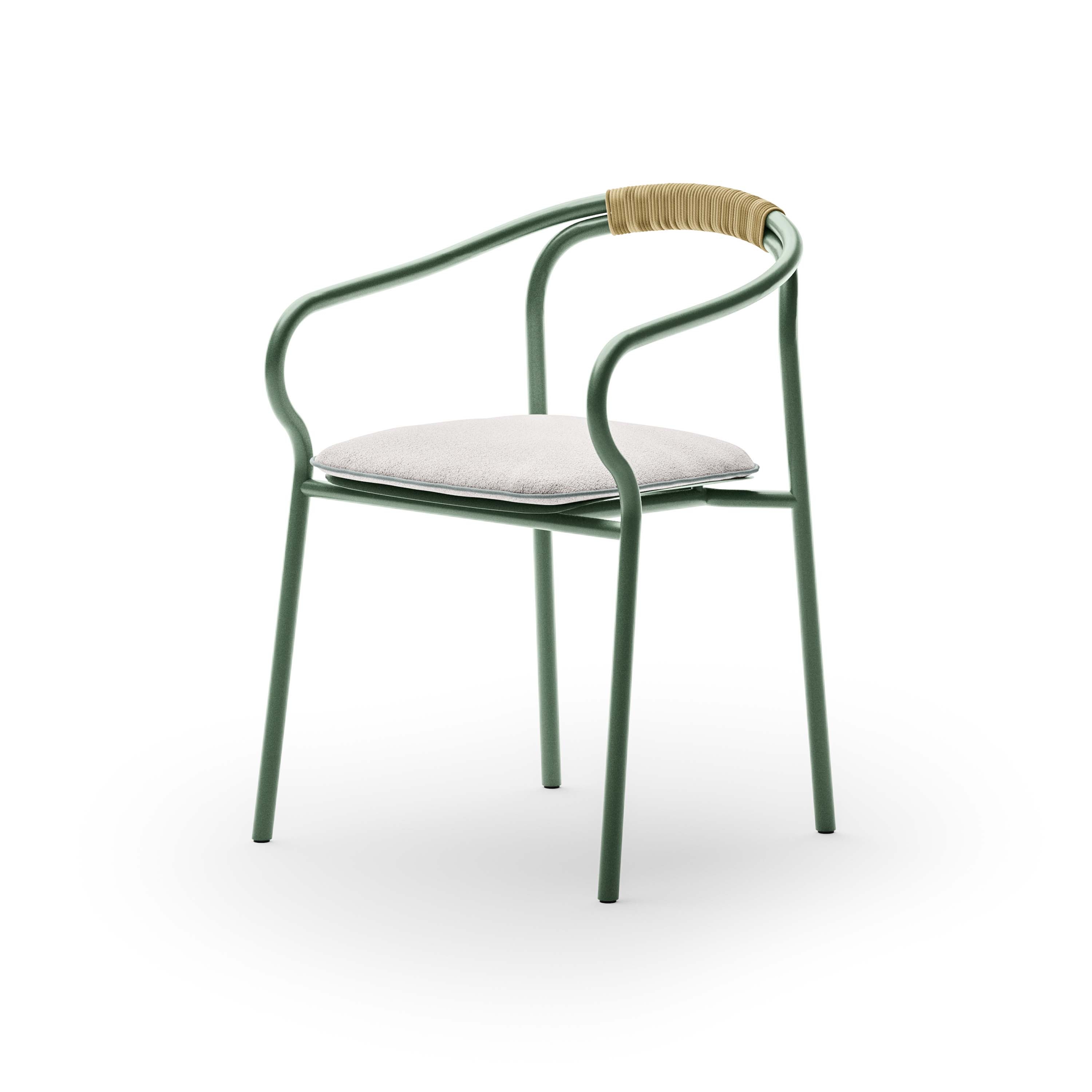 Chair with seat cushion