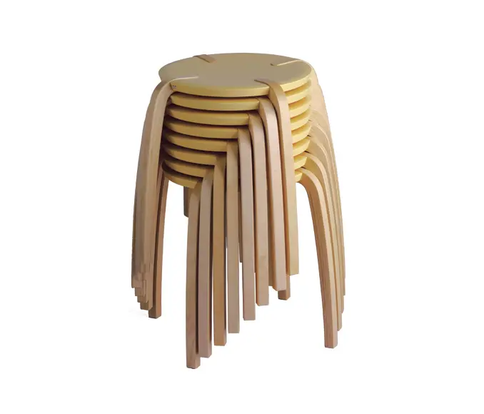 Plycollection - Discus stool