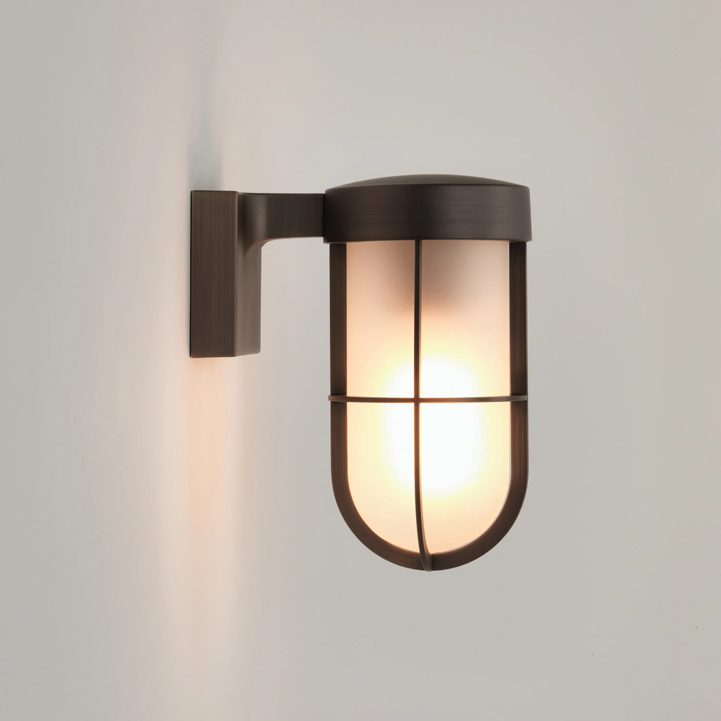 Astro Lighting - Cabin Wall Frosted | Bronze