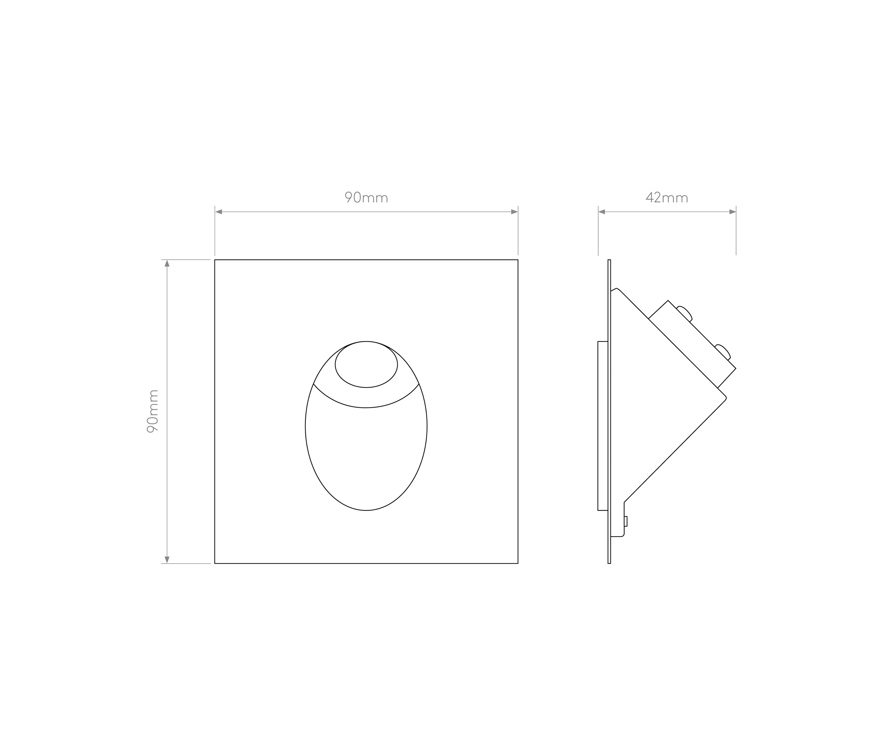 Astro Lighting - Leros Trimless LED | Matt White