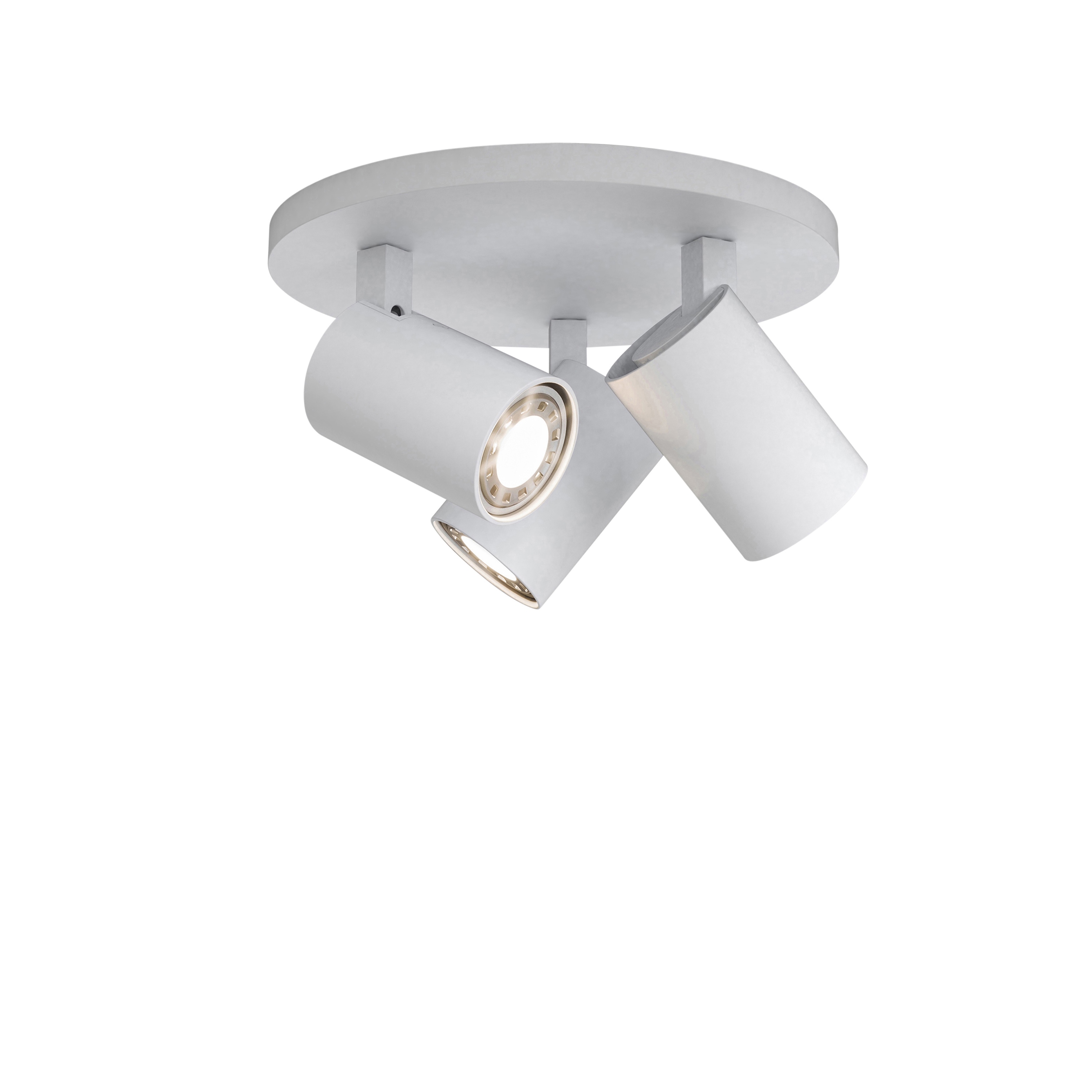 Ascoli Triple Round | Textured White