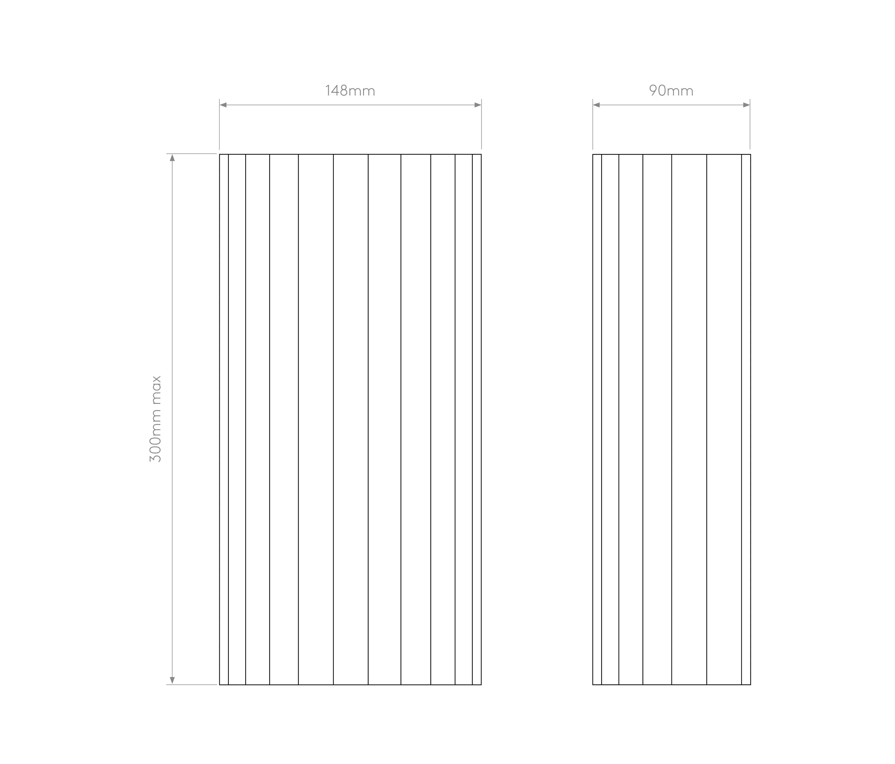 Astro Lighting - Kymi 300 | Plaster