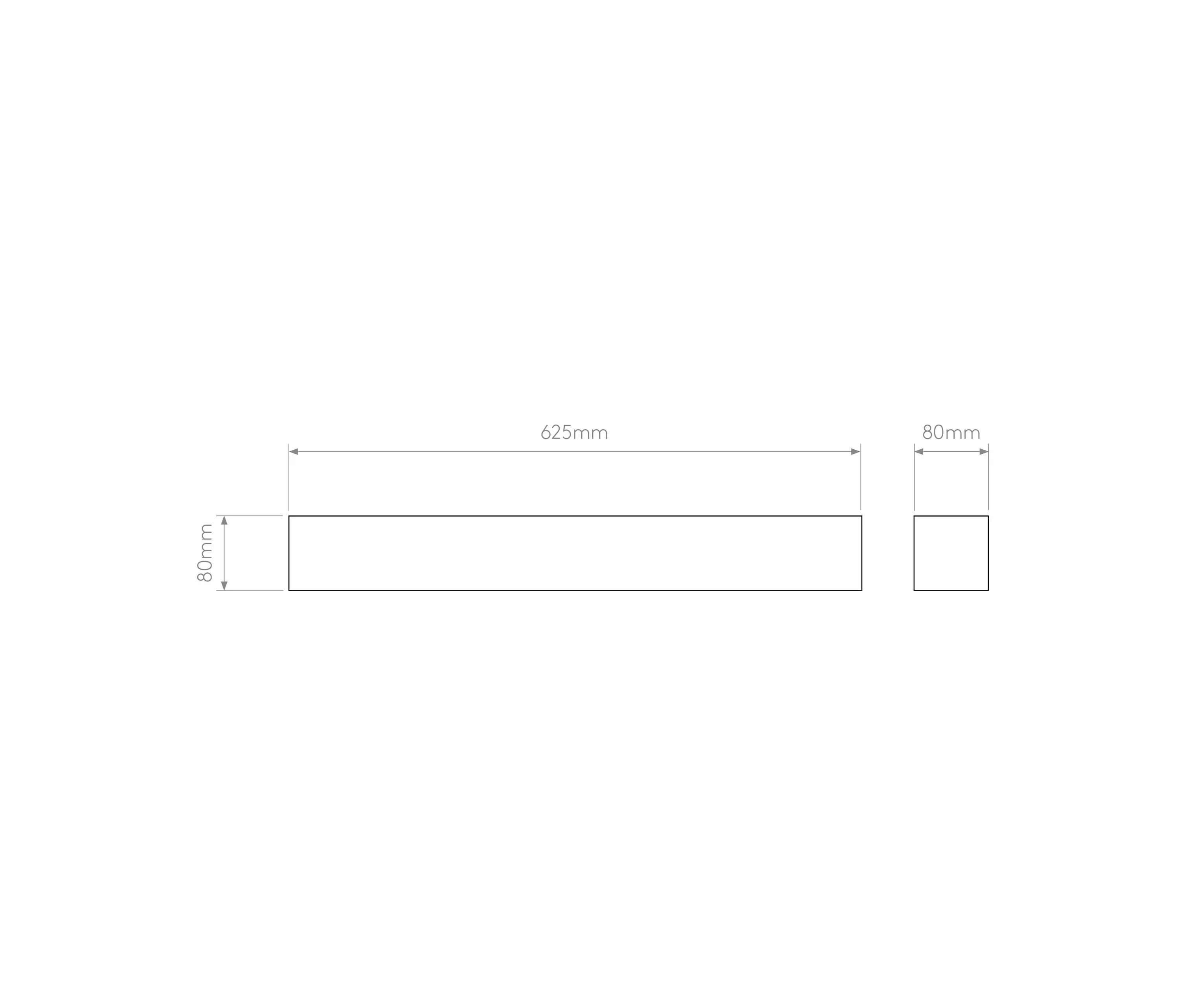Astro Lighting - Parma 625 LED | Plaster