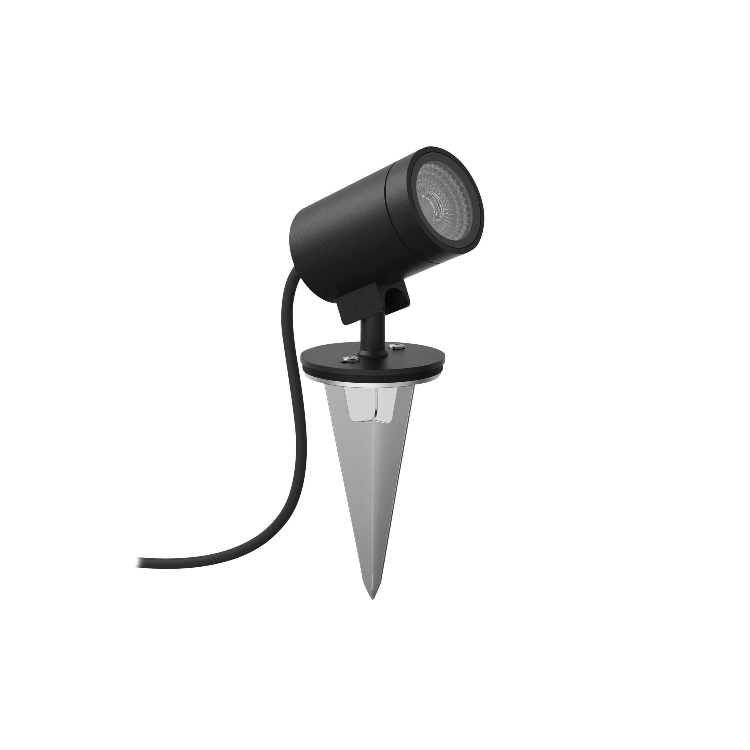 Bayville Spike Spot 12V | Textured Black