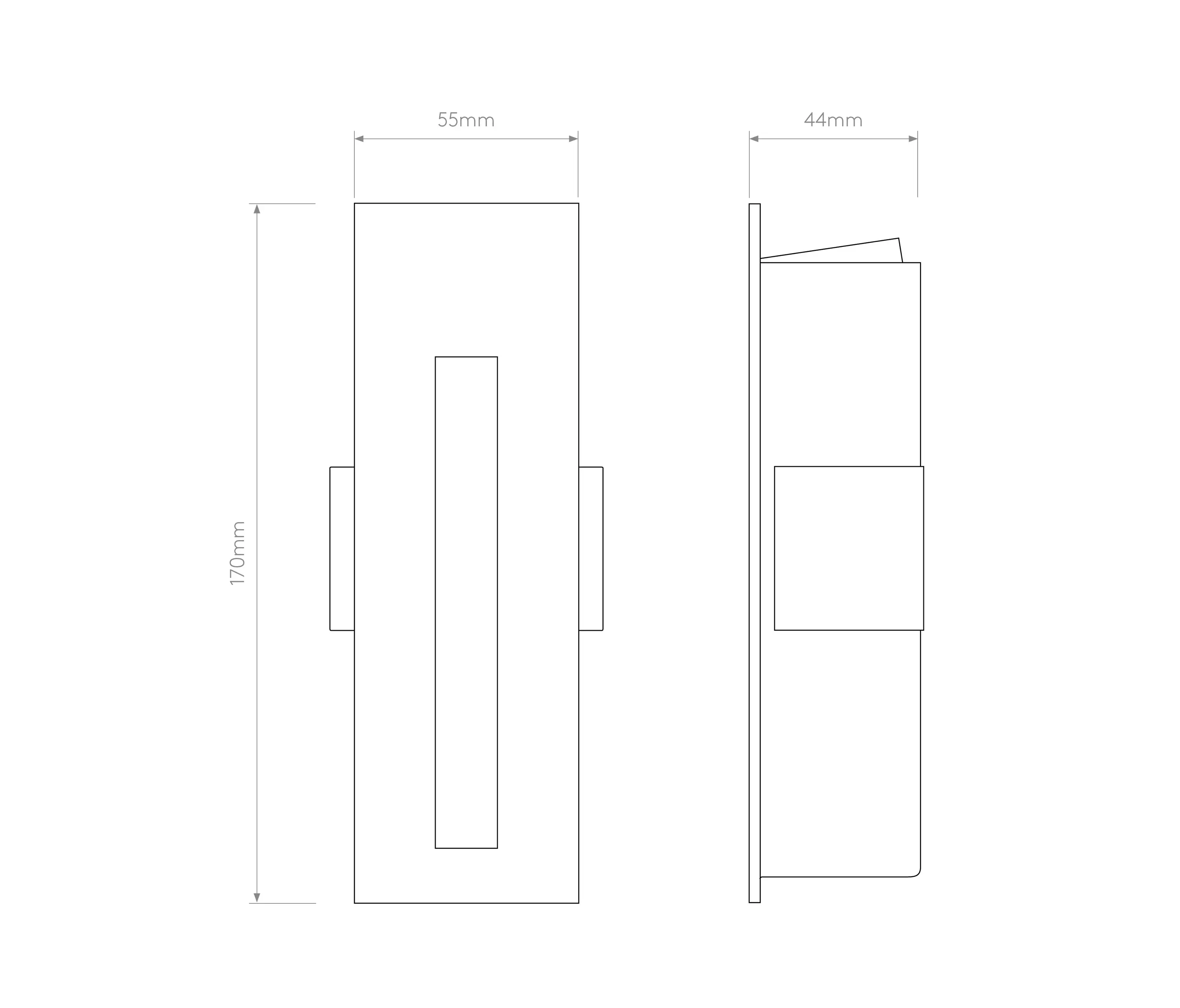Astro Lighting - Borgo 55 LED 2700K | Matt White
