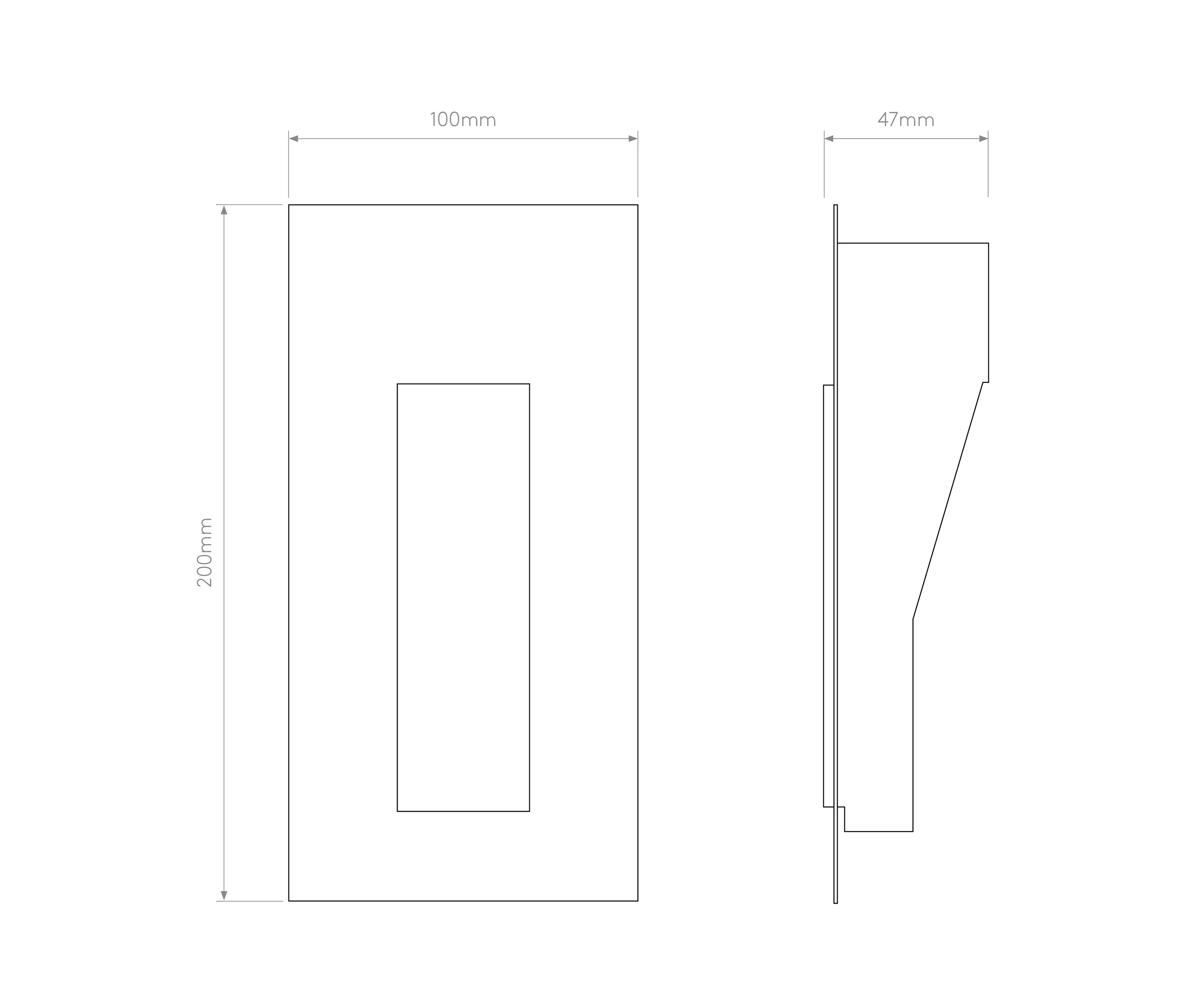 Astro Lighting - Borgo Trimless 35 LED 2700K | Matt White