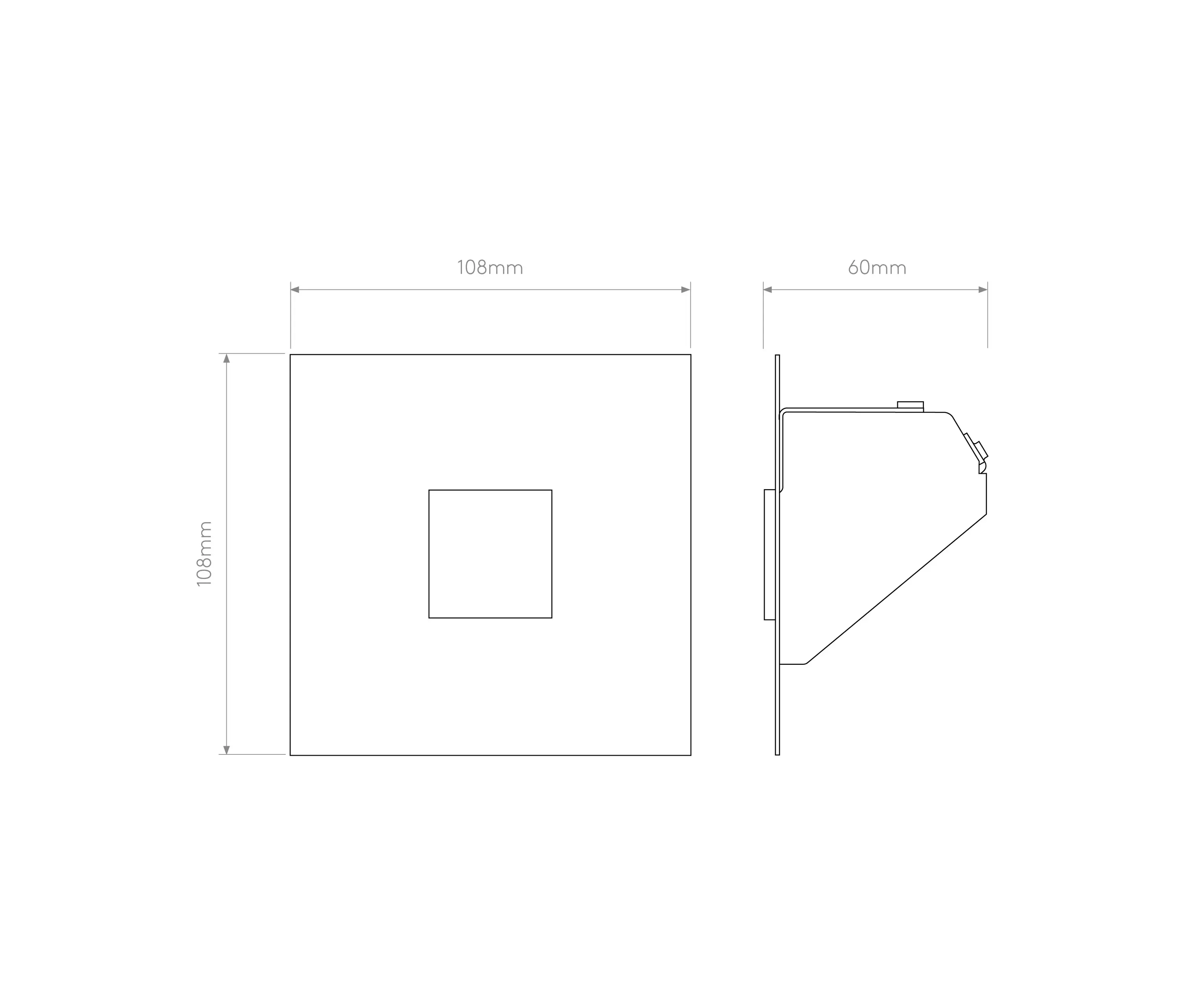 Astro Lighting - Borgo Trimless Mini LED | Matt White