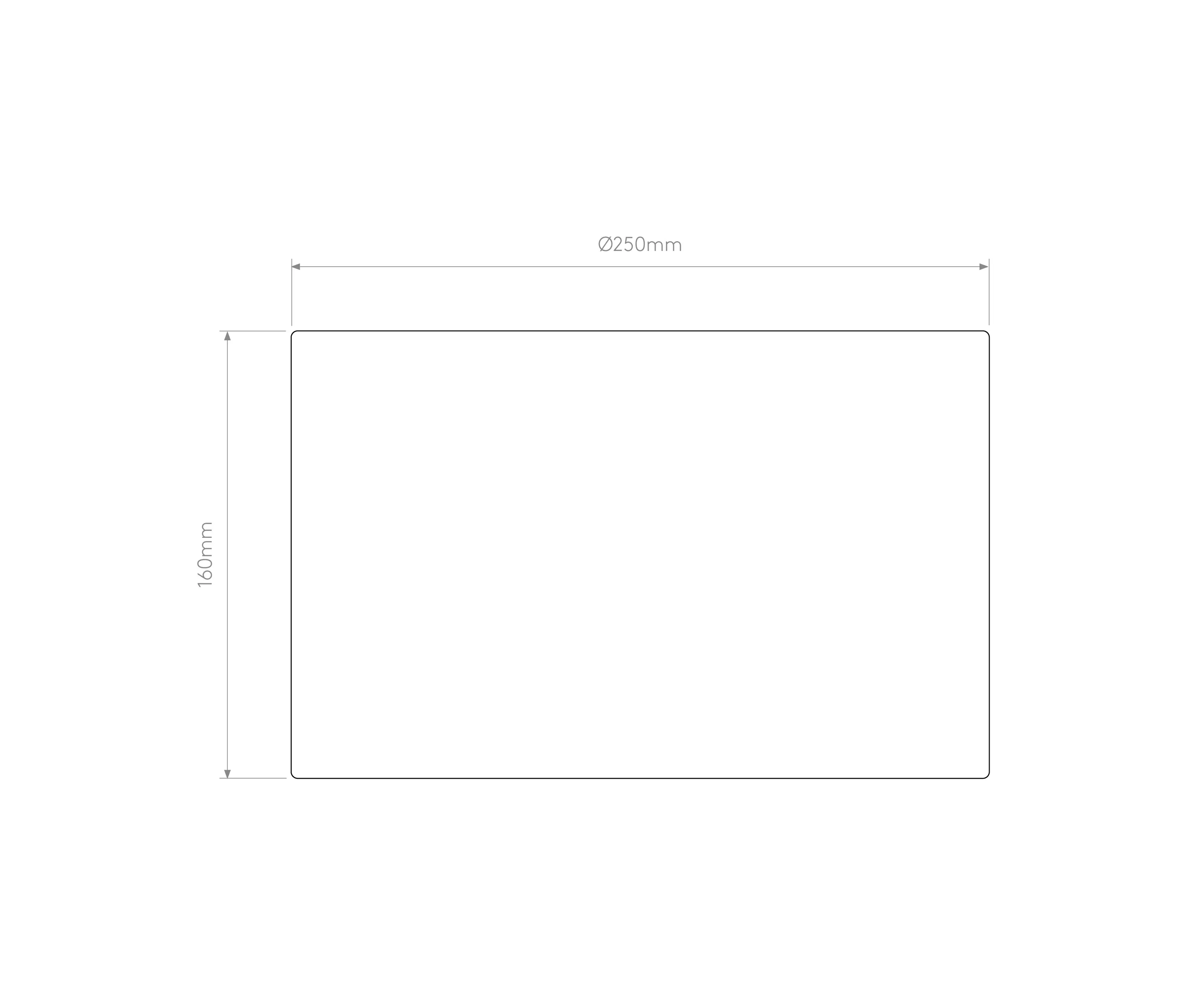 Astro Lighting - Drum 250 | Putty