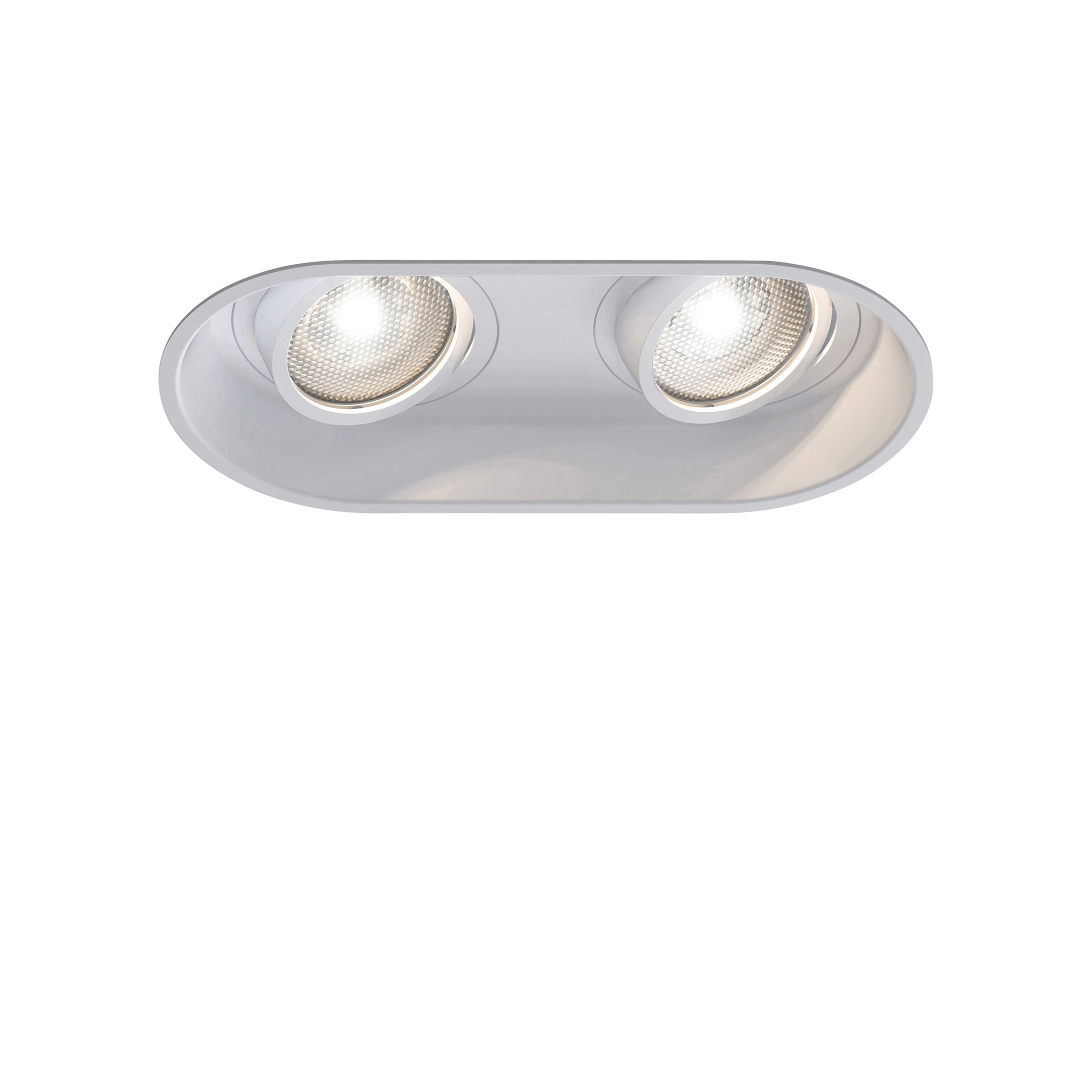 Minima Round Twin Adjustable | Matt White