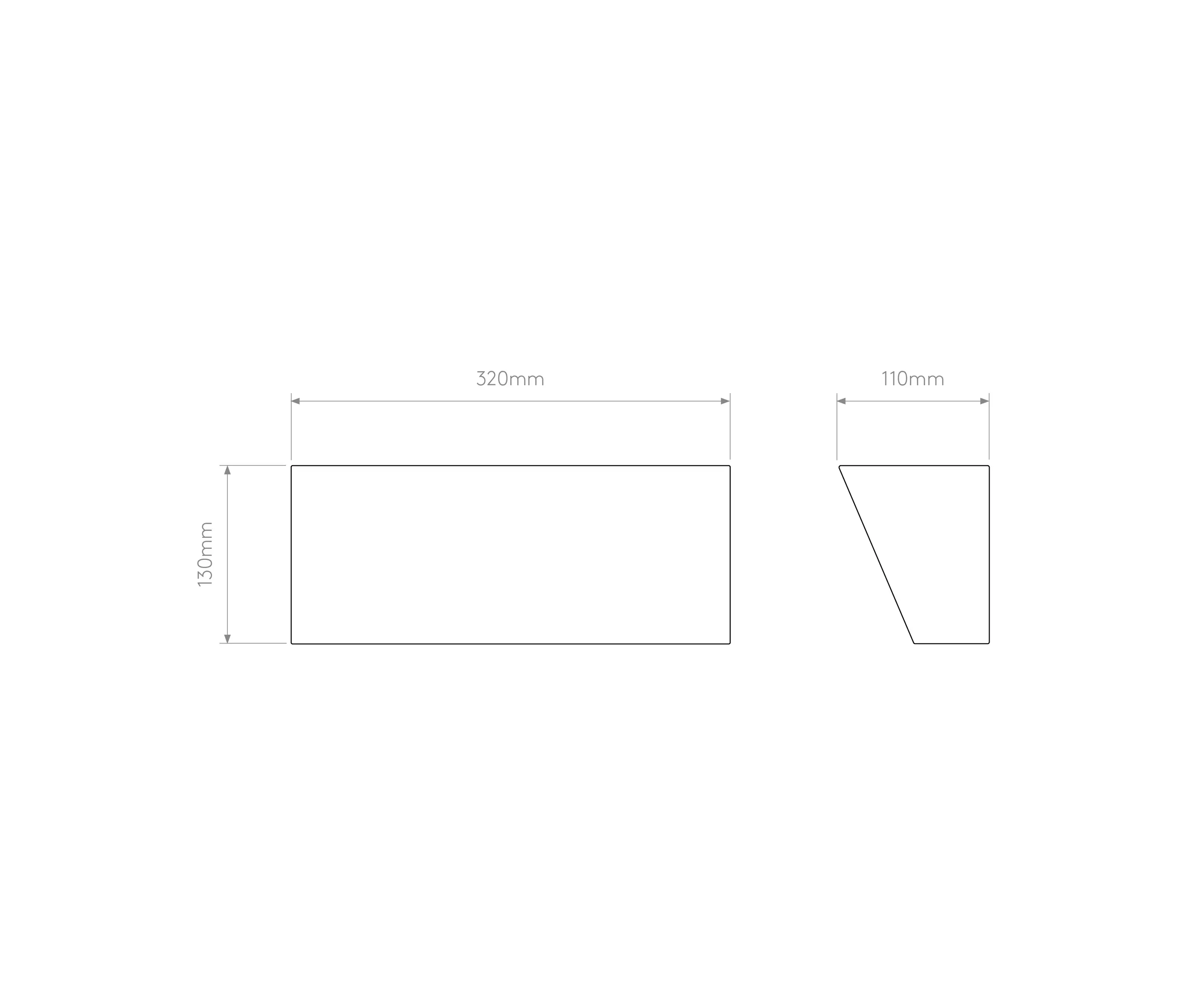 Astro Lighting - Parallel | Ceramic