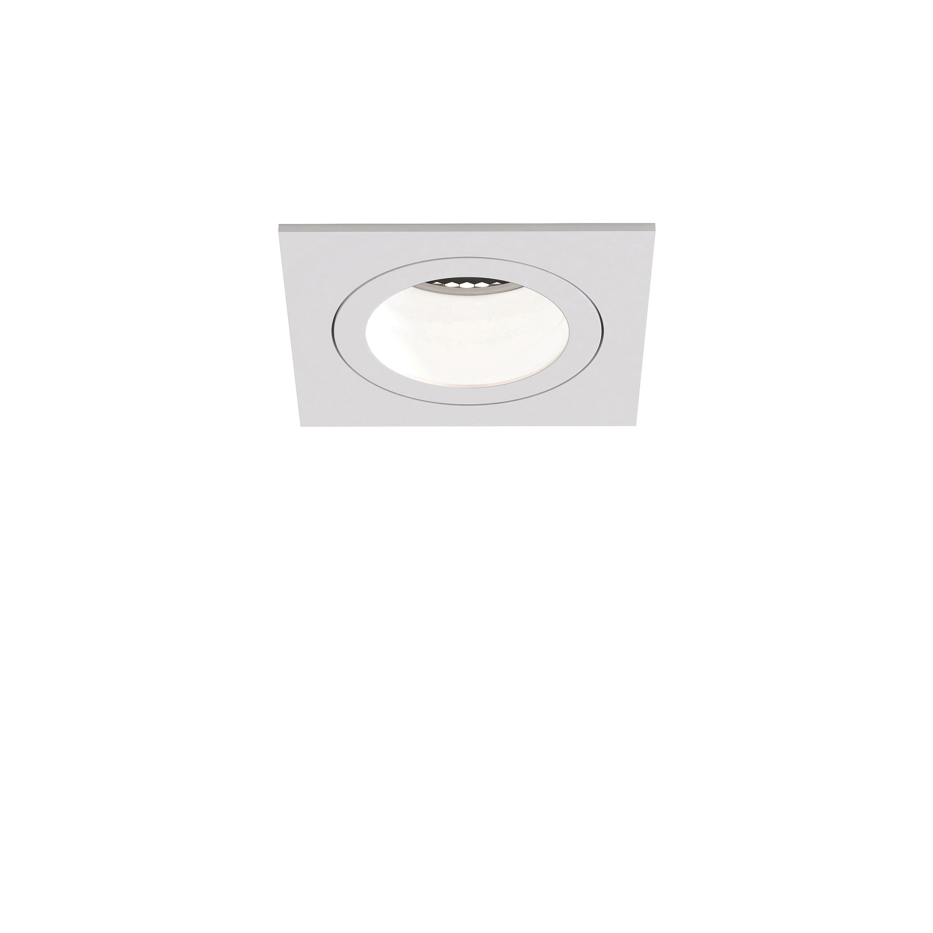 Mostrar el producto Pinhole Slimline Square Fixed Fire-Rated IP65 | Matt White del fabricante Astro Lighting