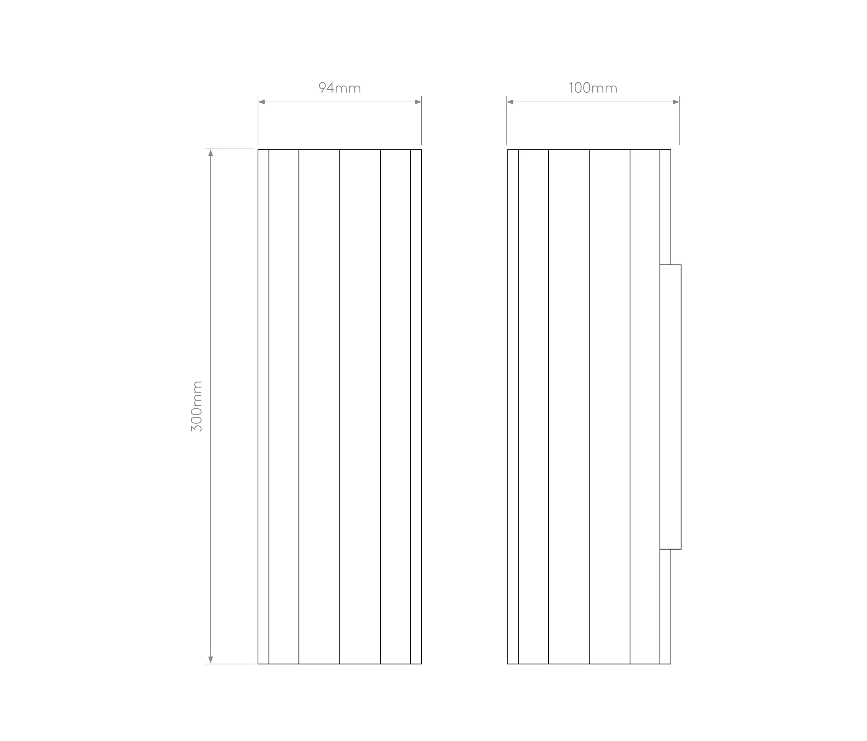 Astro Lighting - Shadow 300 | Plaster