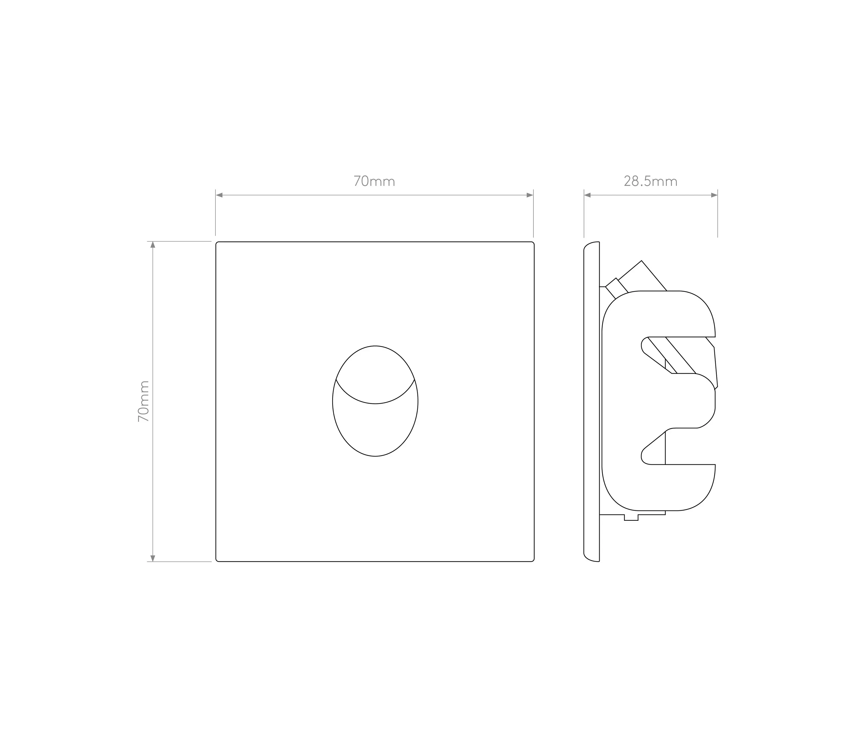 Astro Lighting - Tango LED 3000K | Matt White