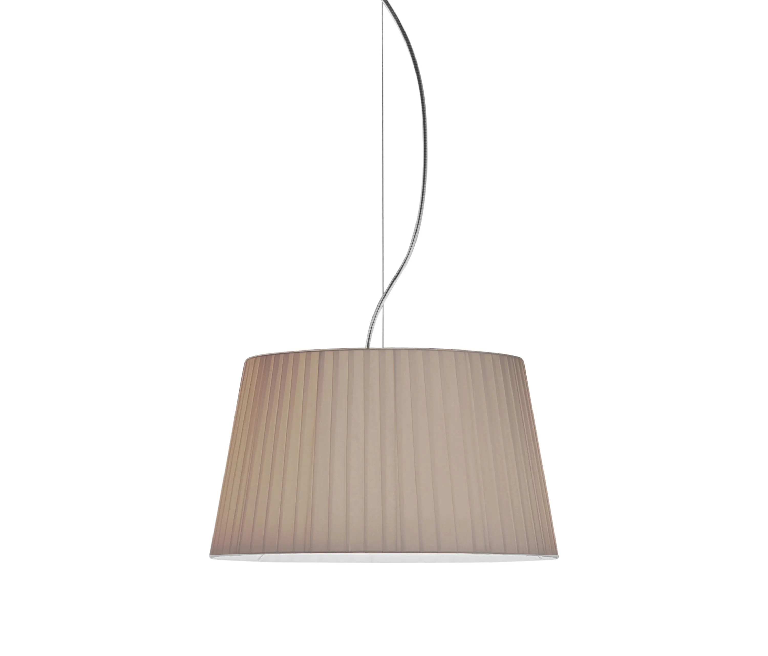 Astro Lighting - Tapered Round 400 Pleated | Putty