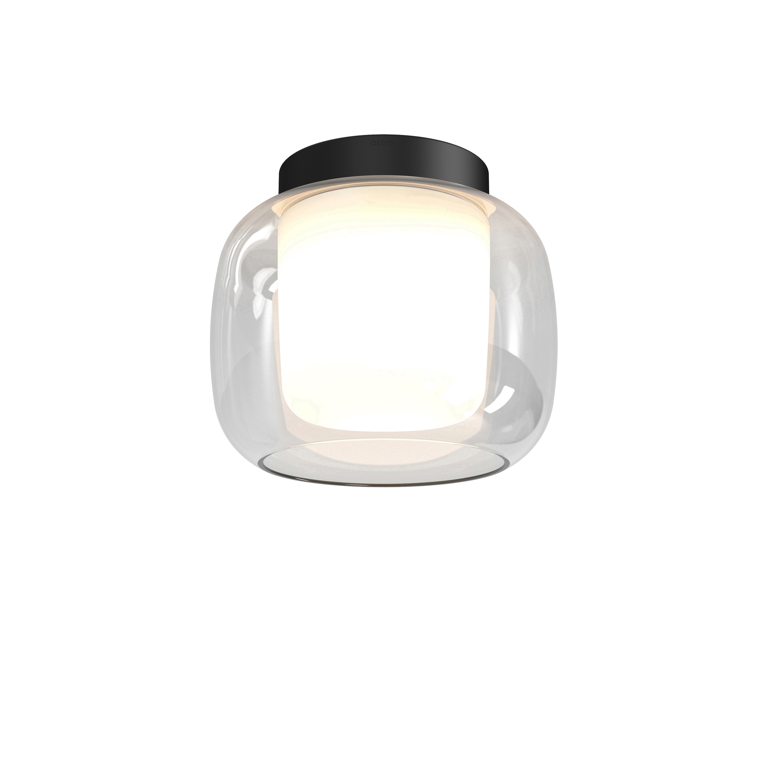 Aquina Ceiling 240 | Matt Black