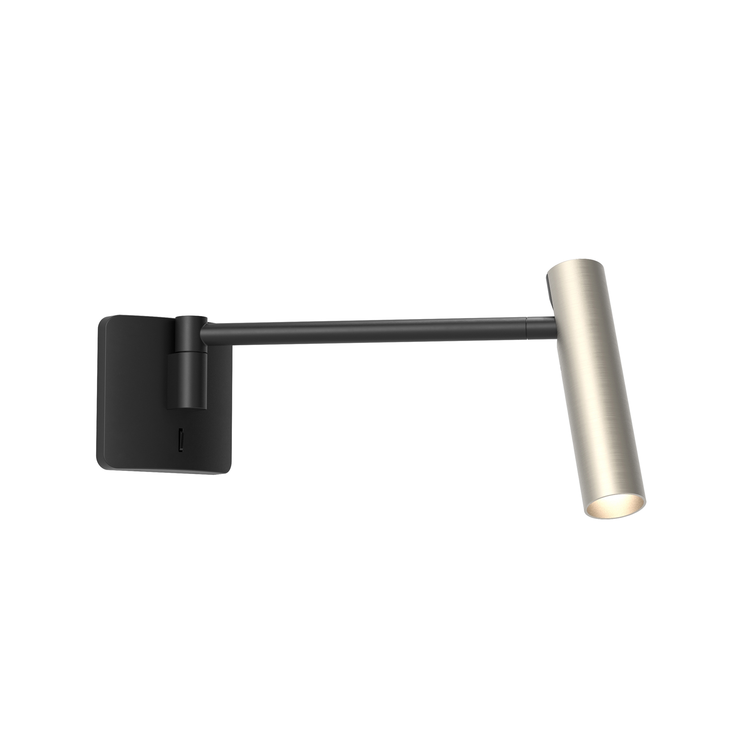 Leda Swing Arm | Matt Black
