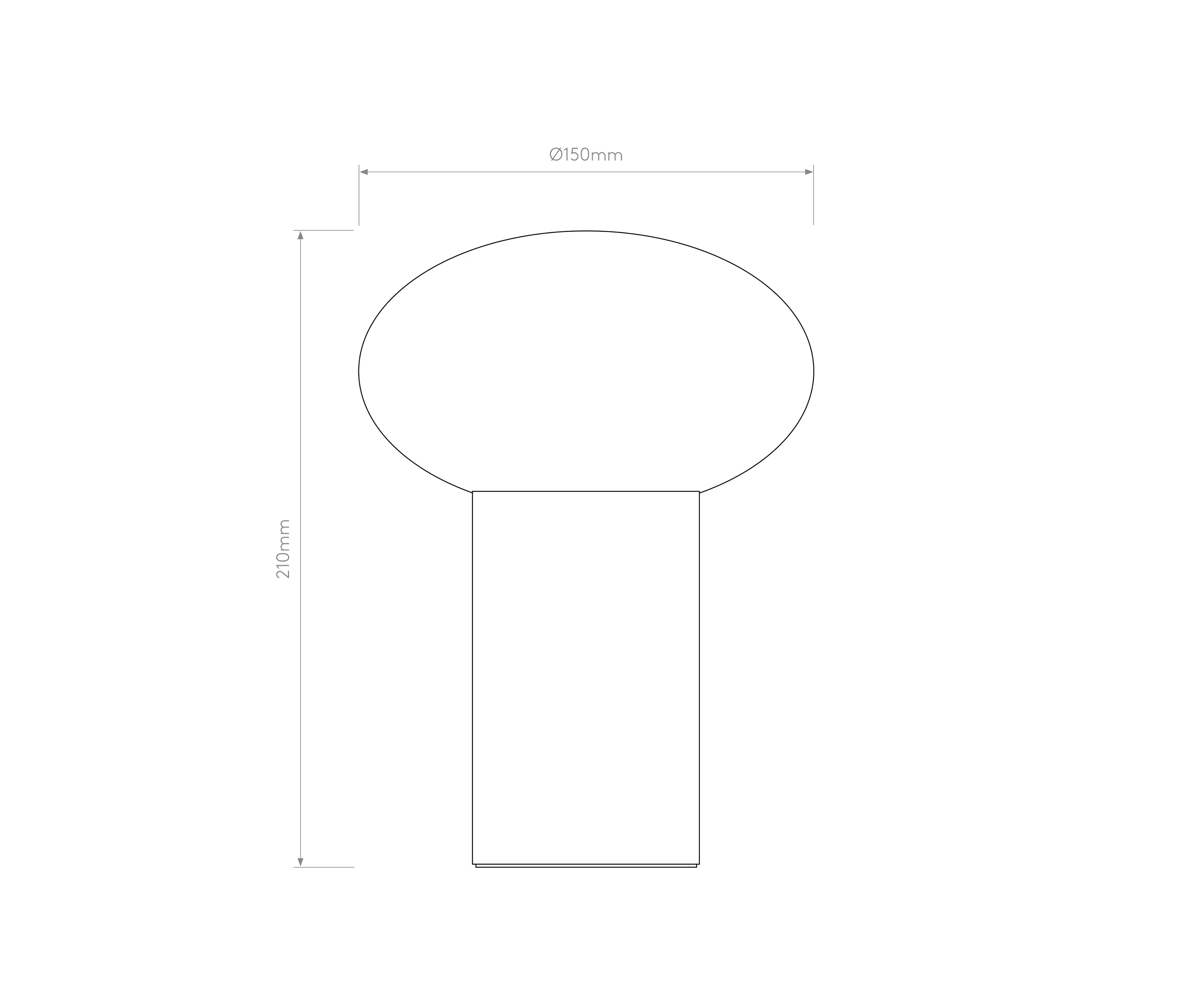 Astro Lighting - Zeppo Portable | Light Bronze