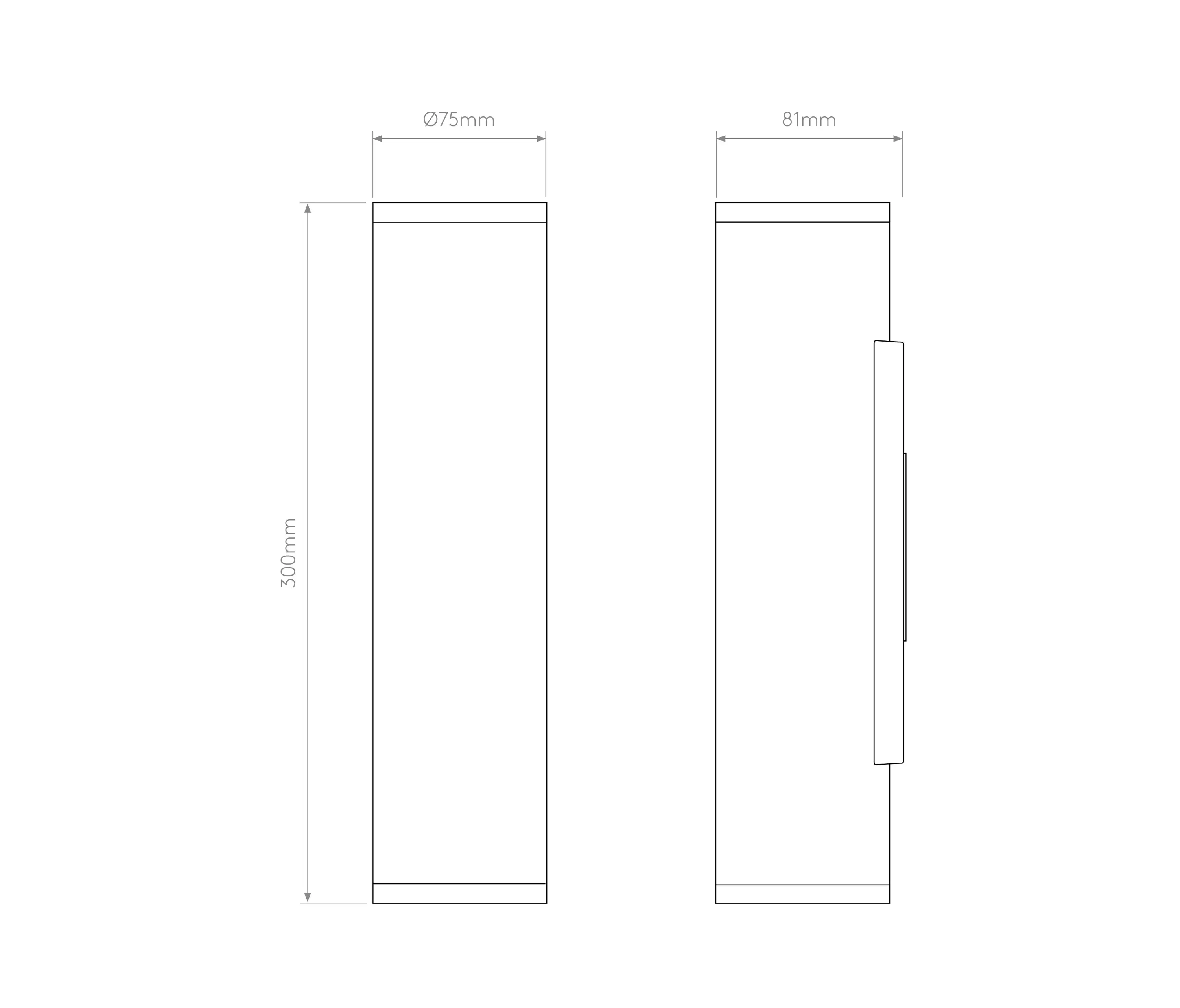 Astro Lighting - Ava 300 | Solid Brass