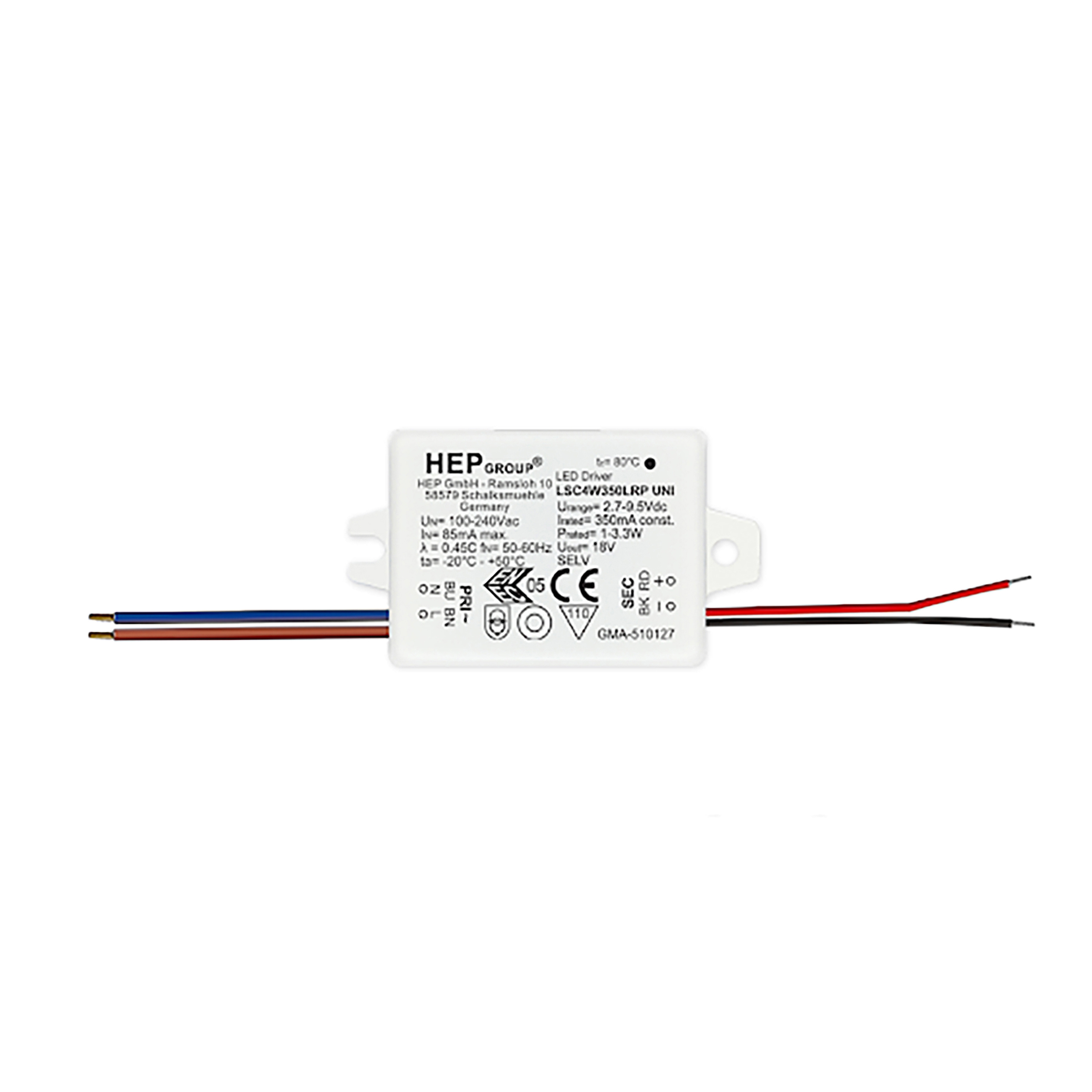 Vertoon produk LED Driver CC 350mA 1-3.3W | van vervaardiger Astro Lighting