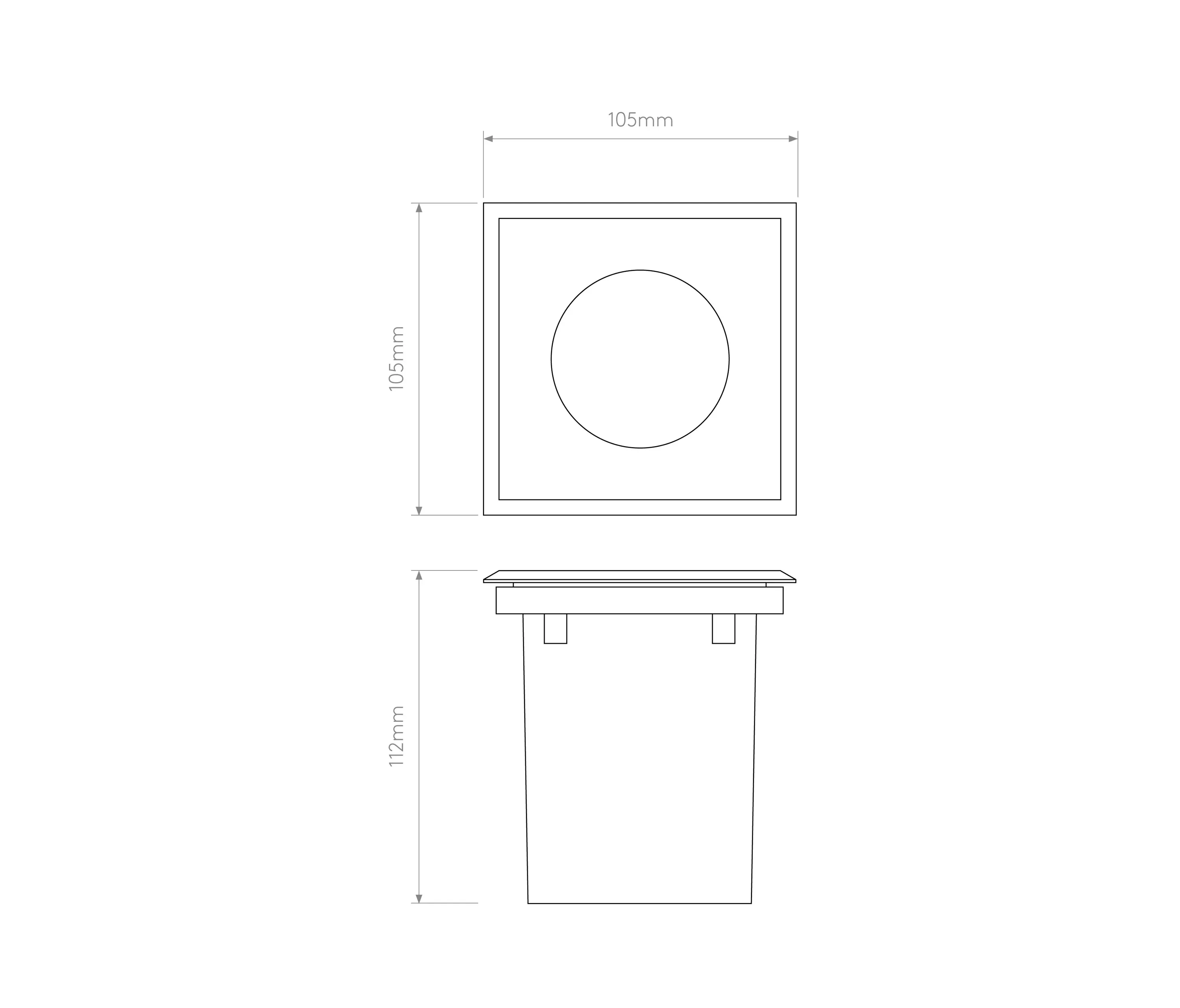 Astro Lighting - Gramos Square | Solid Brass