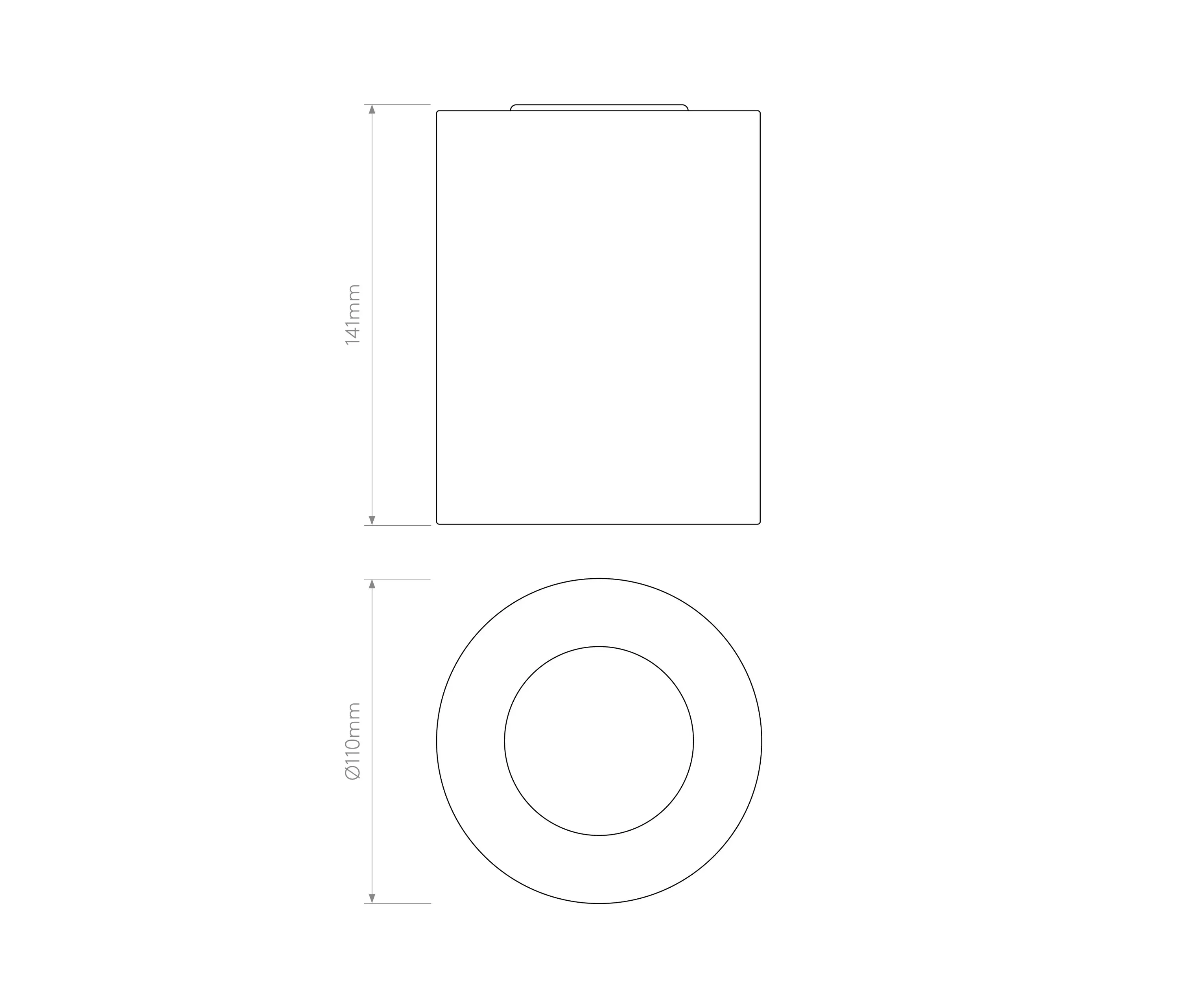 Astro Lighting - Kos Round | Solid Brass