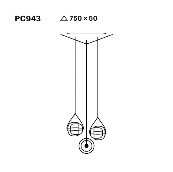 Brokis - Capsula Triangle PC943