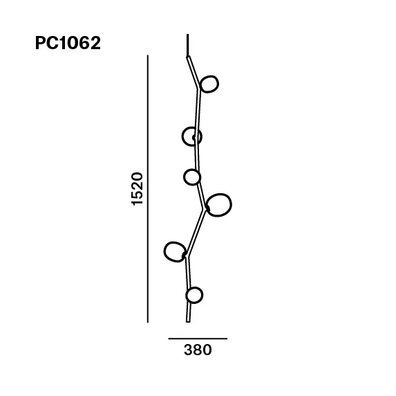 Brokis - Ivy Vertical 4 PC1060 and Ivy Vertical 6 PC1062