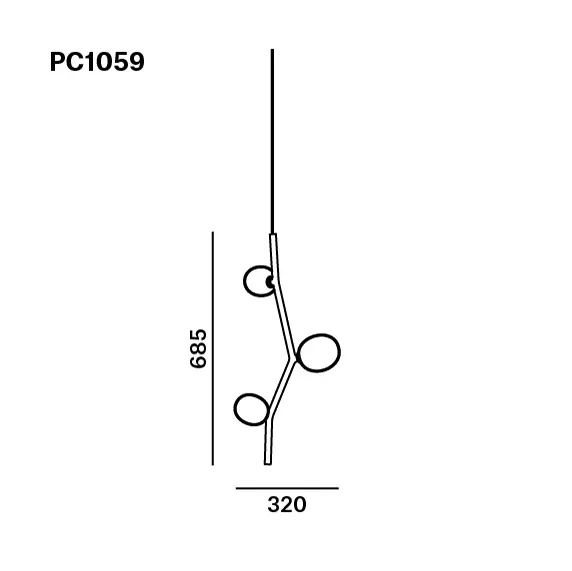 Brokis - Ivy Vertical 3 PC1059