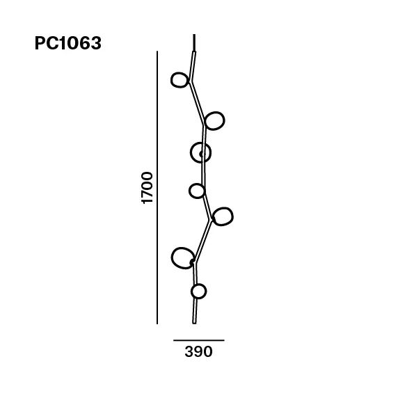 Brokis - Ivy Vertical 7 PC1063