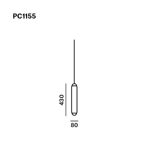 Brokis - Puro Solo Vertical 400 PC1155