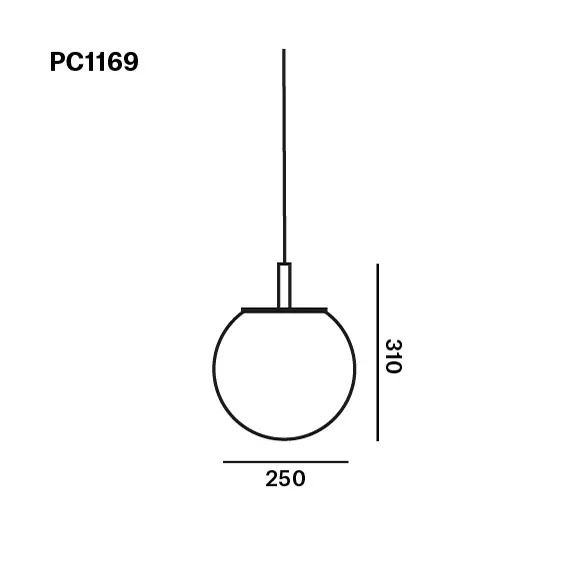 Brokis - Sfera 250 PC1169