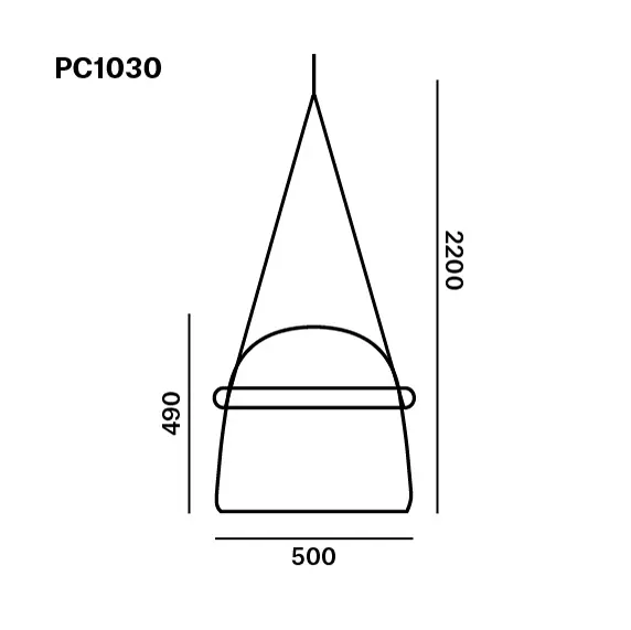 Brokis - Mona Extra Large Pendent PC1030