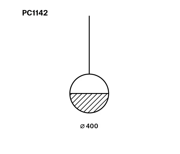 Brokis - Geometric Circle 1/2 Bottom PC1142