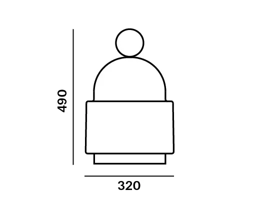 Brokis - Dome Nomad small PC1265