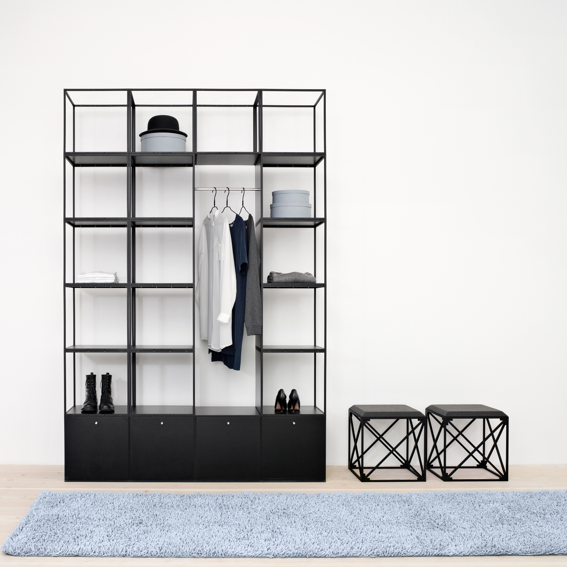 Display product GRID wardrobe from manufacturer GRID System APS