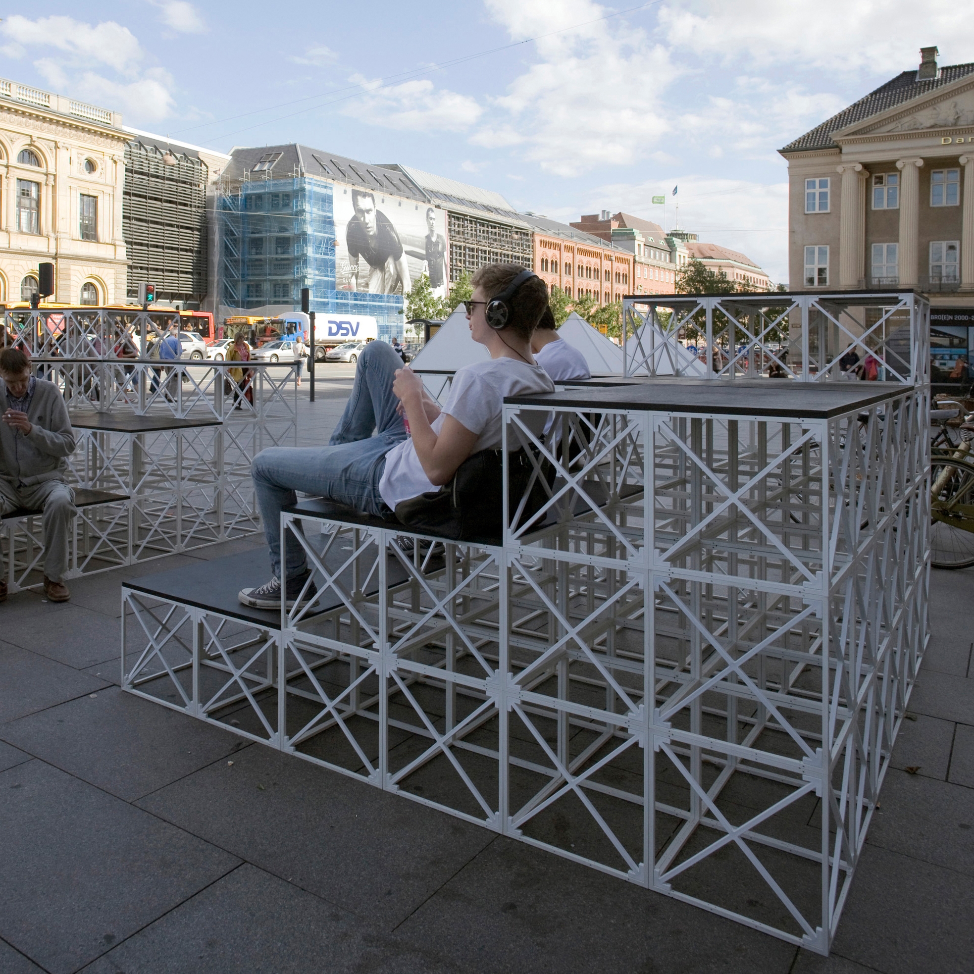 Display product GRID urban space from manufacturer GRID System APS