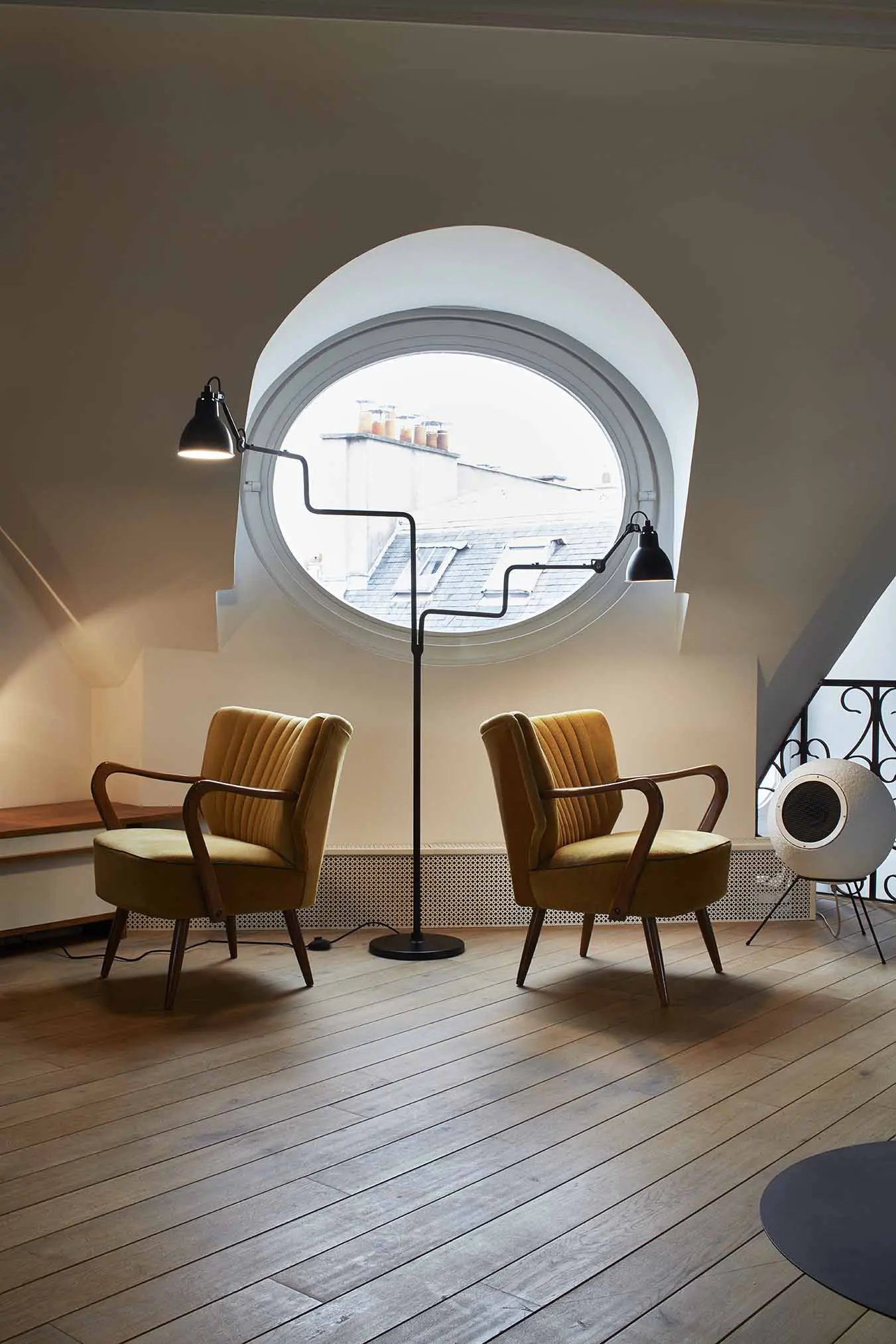 DCW éditions - LAMPE GRAS - N°201 chrome